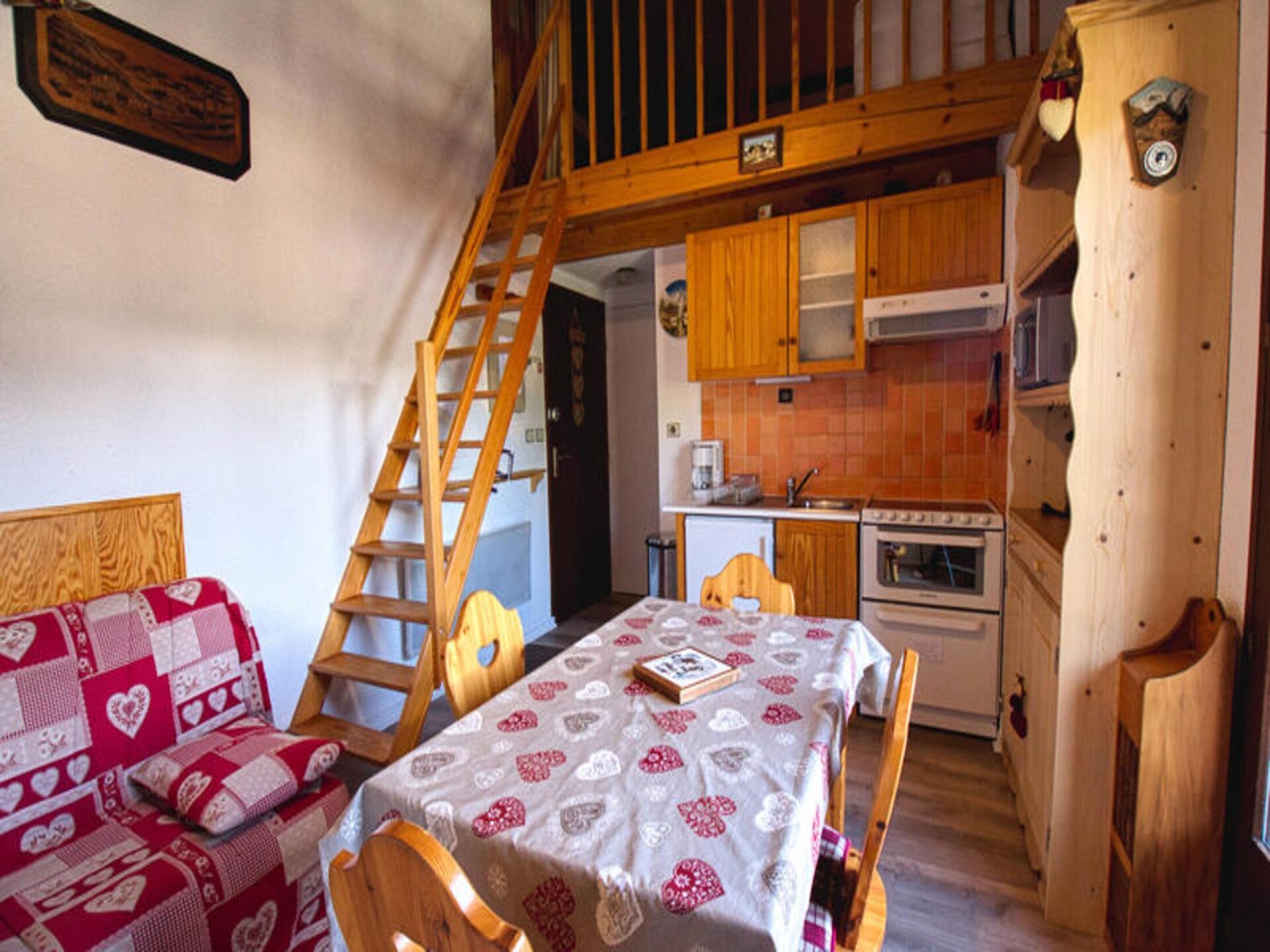 Chalet Du Praz A1: Knus duplex appartement op 100m van de gondel in Morillon - foto 14