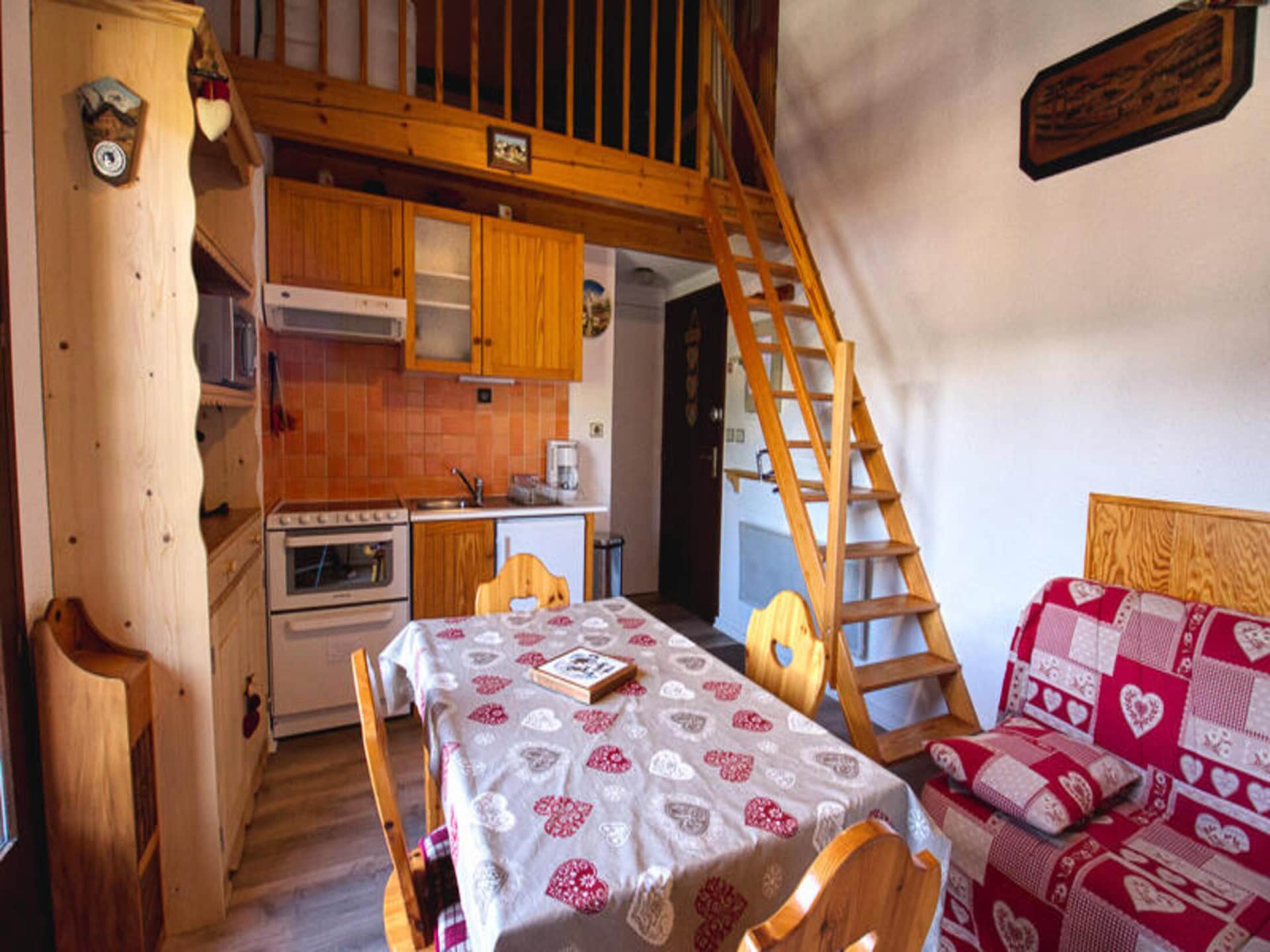 Chalet Du Praz A1: Knus duplex appartement op 100m van de gondel in Morillon - foto 2