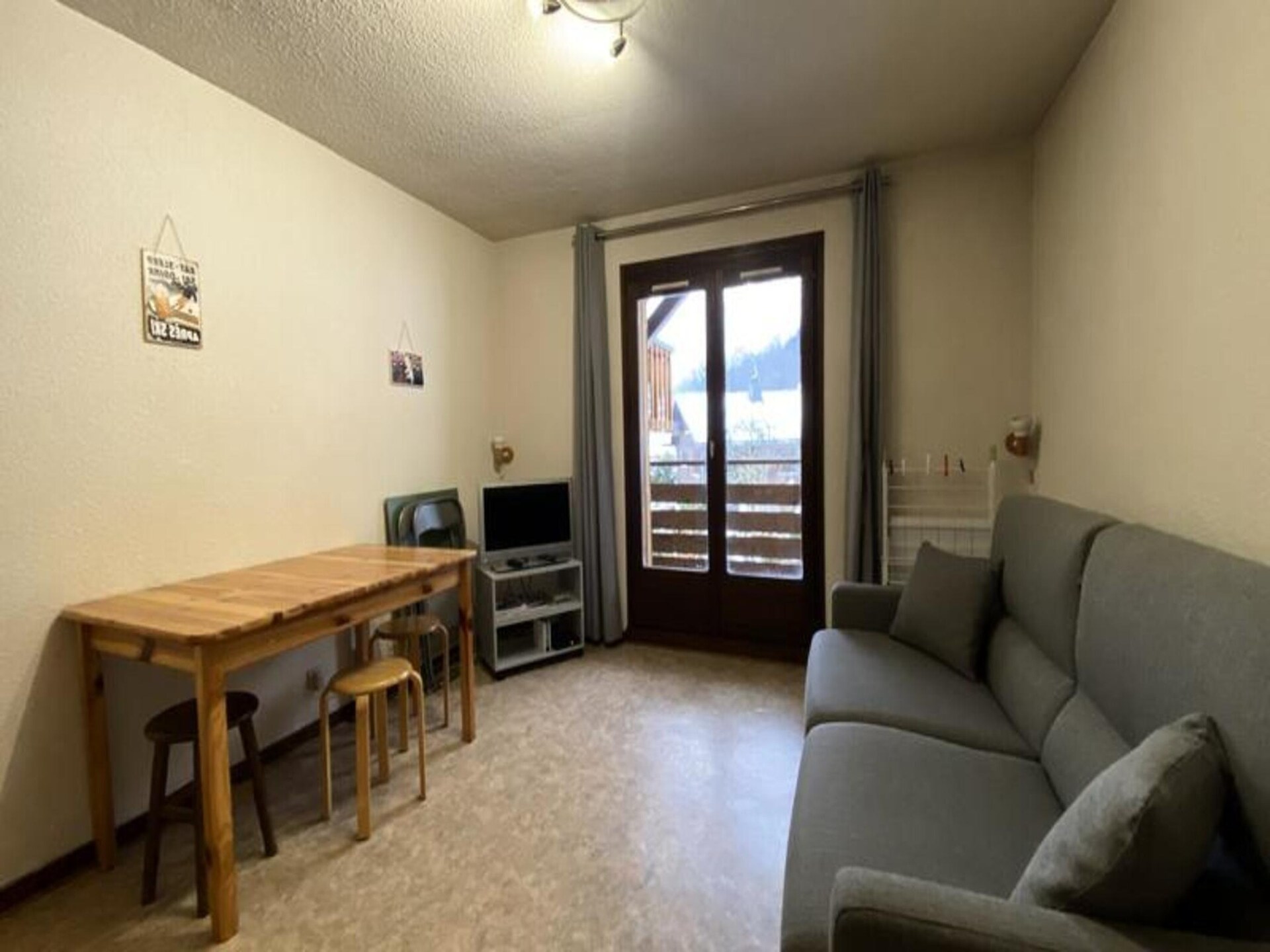 Knusse studio voor 4 in Morillon, 100m van de gondel - foto 13