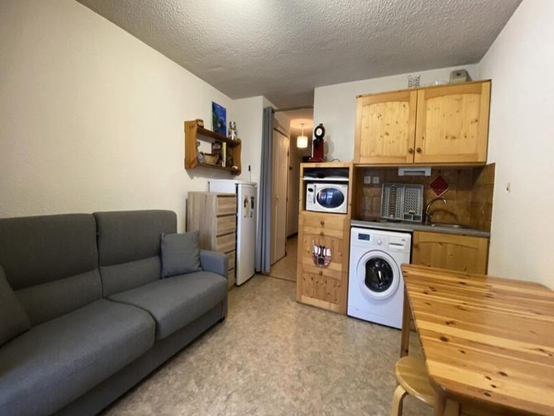 Knusse studio voor 4 in Morillon, 100m van de gondel - foto 17