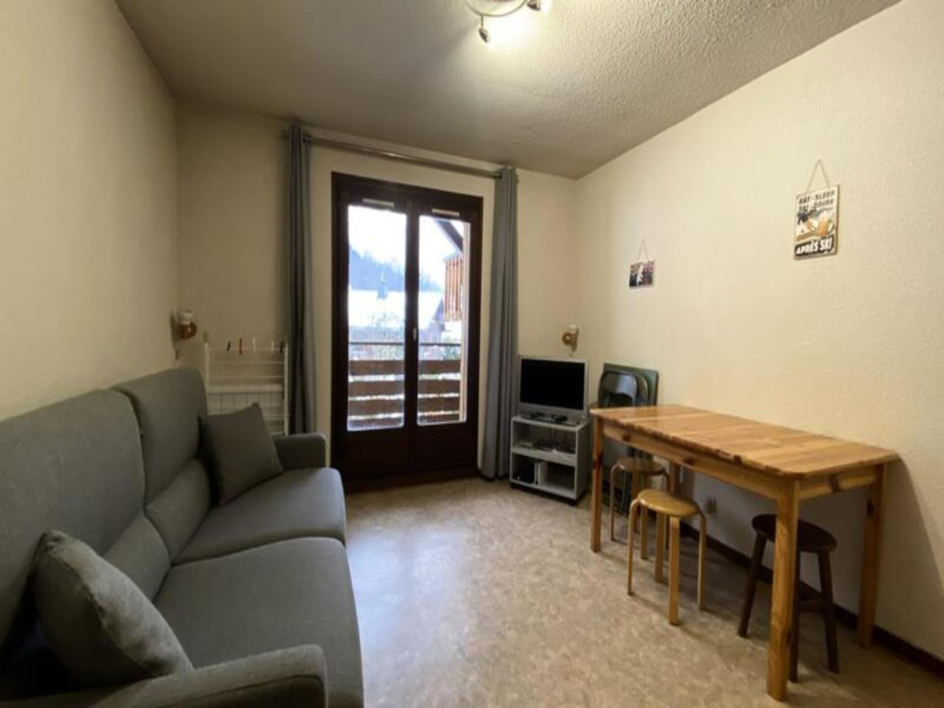 Knusse studio voor 4 in Morillon, 100m van de gondel - foto 18