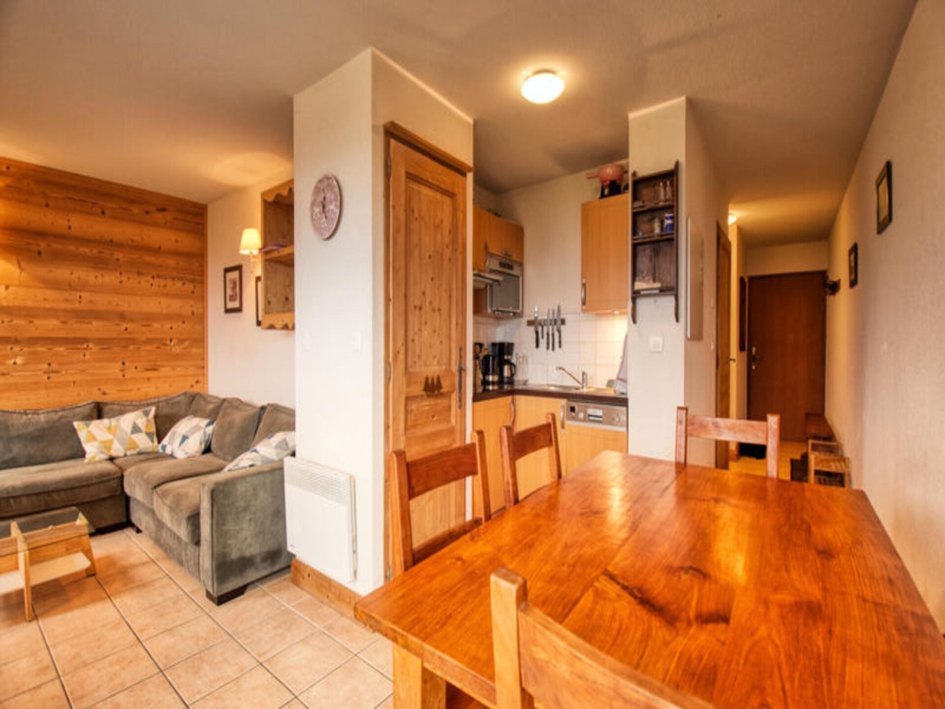 Appartement 7p aan de piste in Morillon 1100 met balkon en bergzicht - foto 21