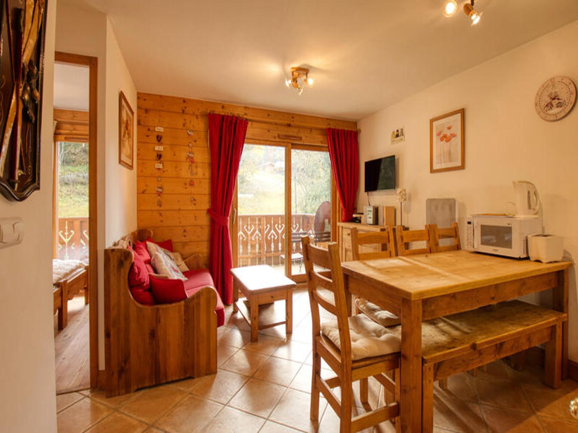 Appartement aan de piste in Morillon 1100 voor 6 personen - foto 10
