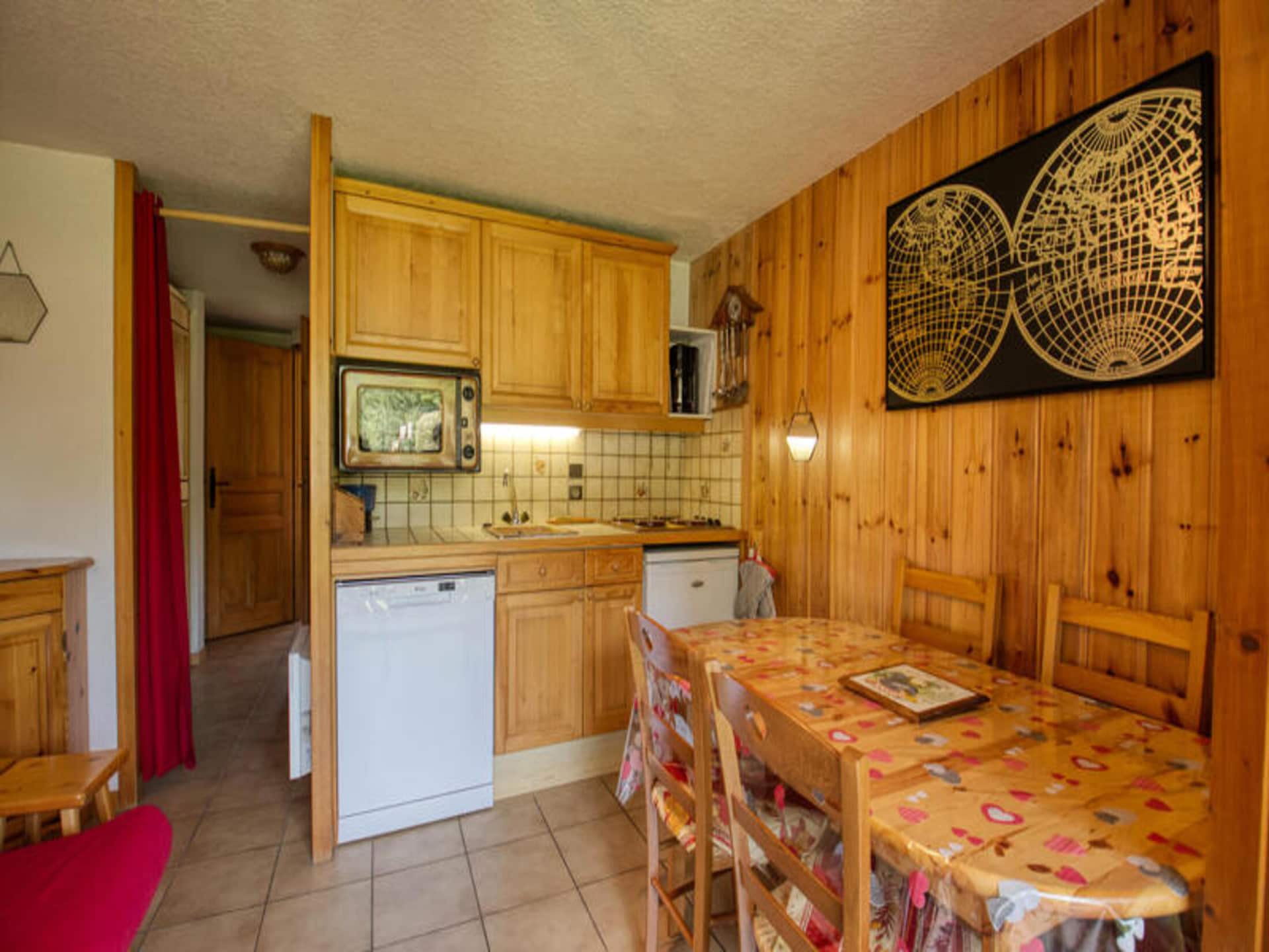 Sfeervolle studio op de piste in Morillon met zuidbalkon - foto 11