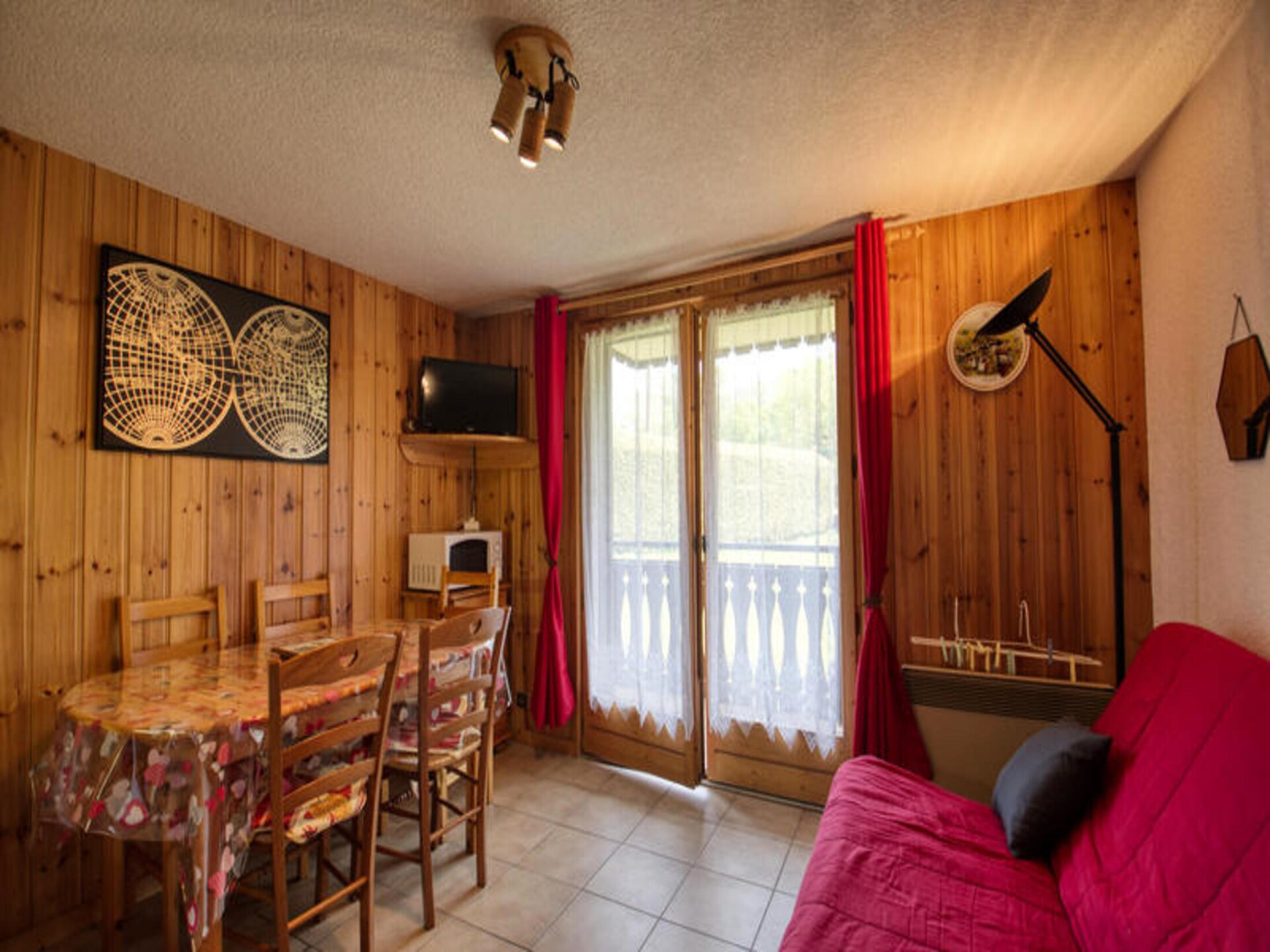 Sfeervolle studio op de piste in Morillon met zuidbalkon - foto 12