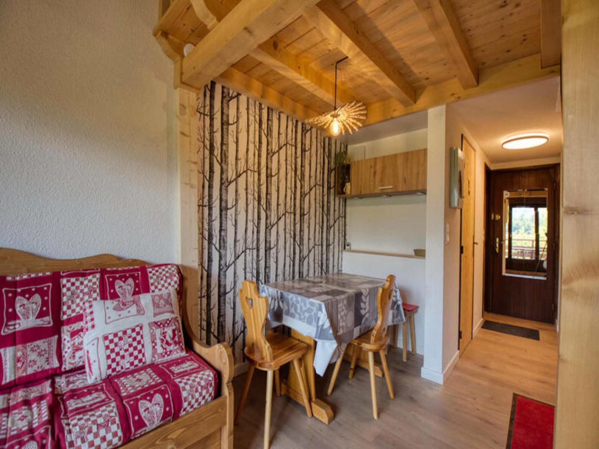 Knusse duplex voor 4 personen in Morillon, 100m van de gondel - foto 15