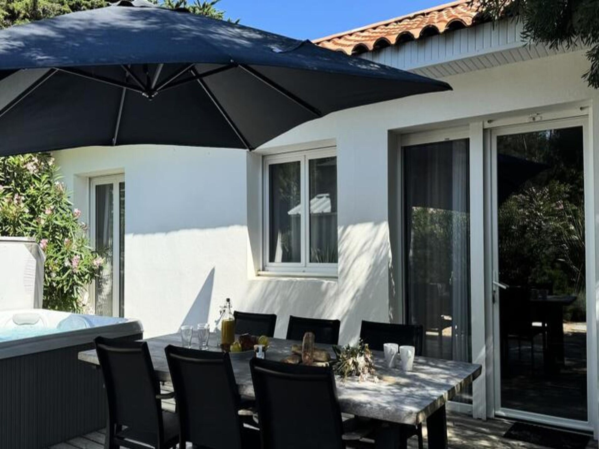 Villa Californie: Ruim appartement met spa en tuin in Notre-Dame-de-Monts - foto 11