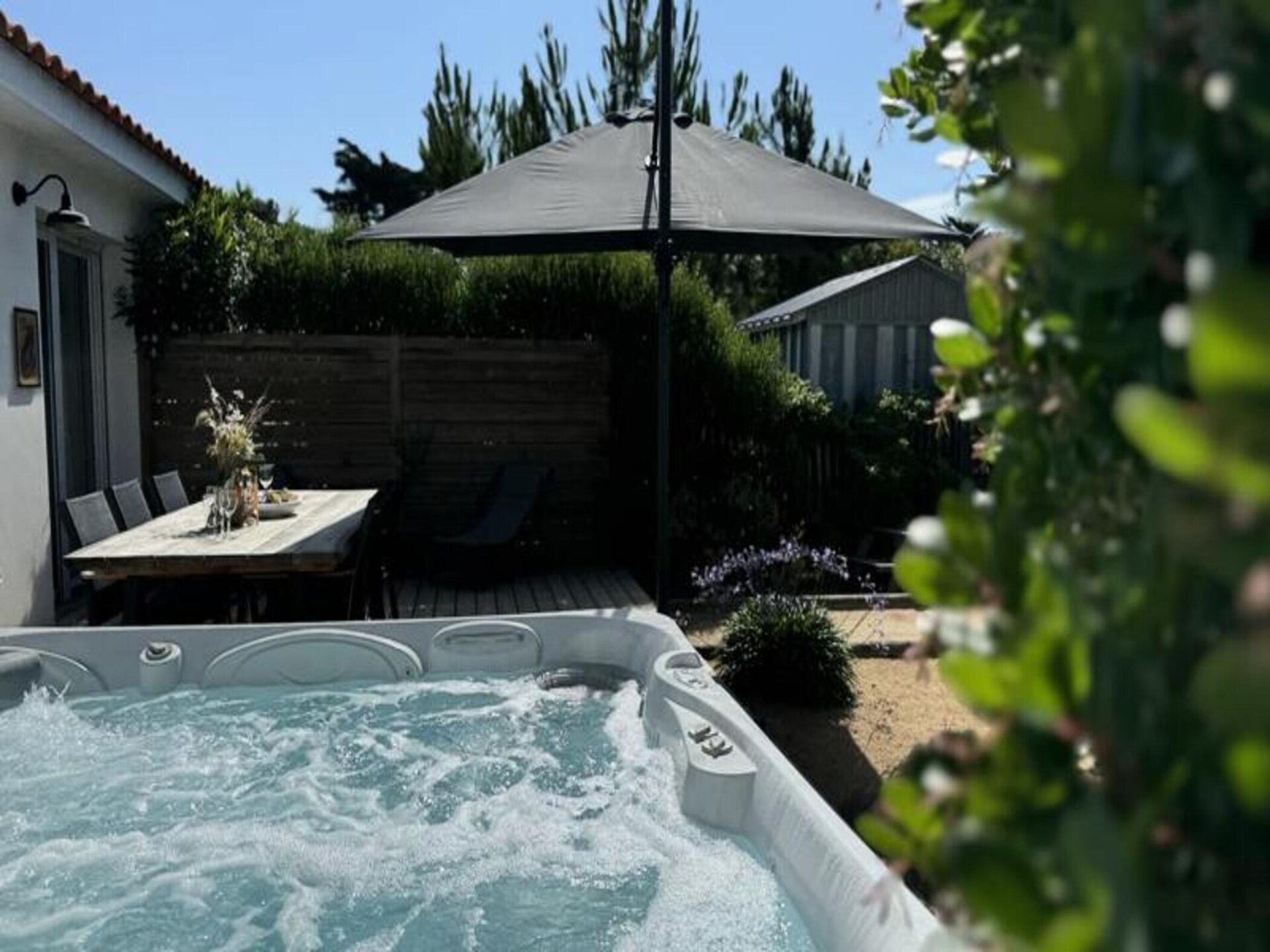 Koreaans thema-appartement met privéspa bij bos en strand in Notre-Dame-de-Monts - foto 27