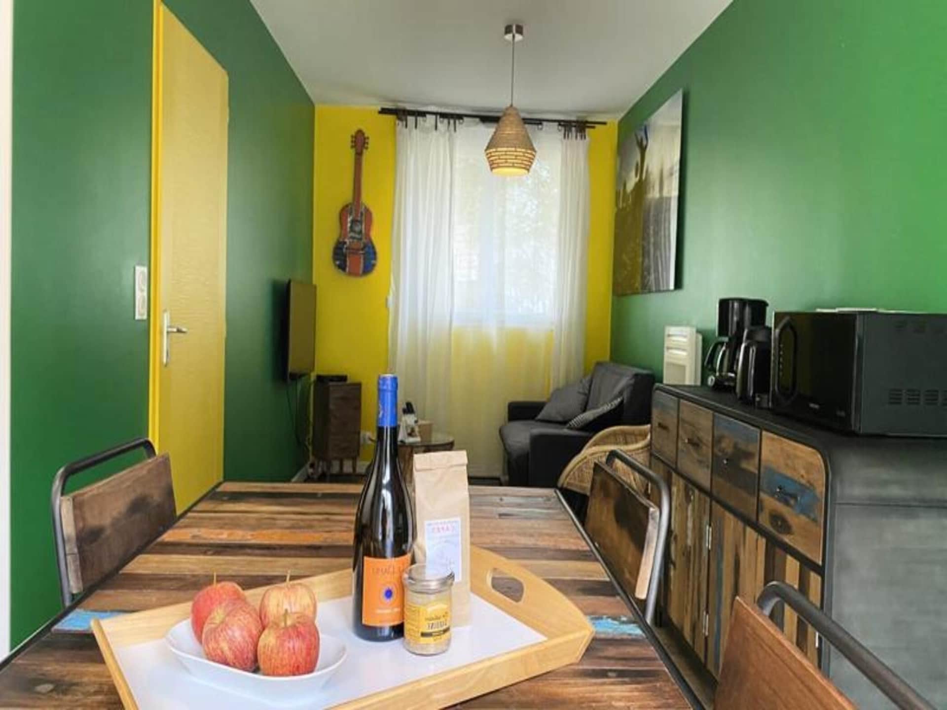 Kleurrijk appartement Villa Brésil in Notre-Dame-de-Monts - foto 12
