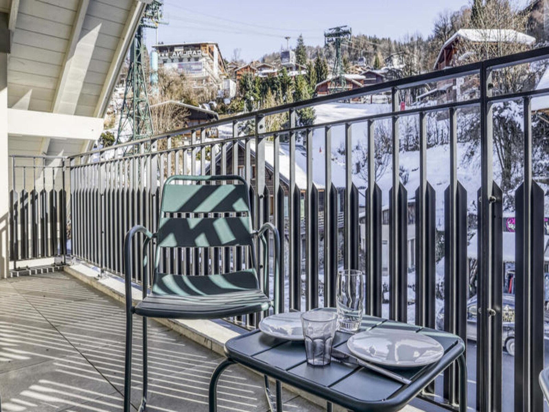Modern appartement 6p in Saint-Gervais-les-Bains met balkon en bergzicht - foto 19