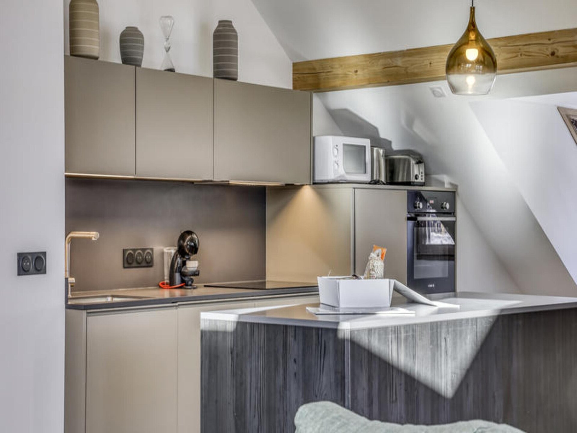 Modern appartement 6p in Saint-Gervais-les-Bains met balkon en bergzicht - foto 14