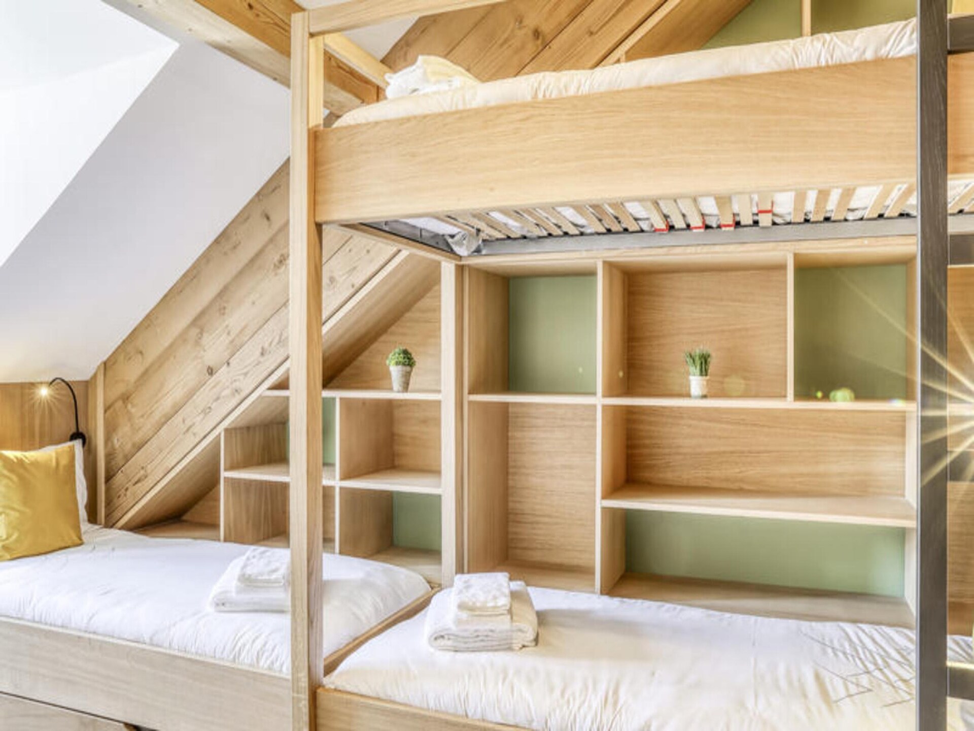 Modern appartement 6p in Saint-Gervais-les-Bains met balkon en bergzicht - foto 11