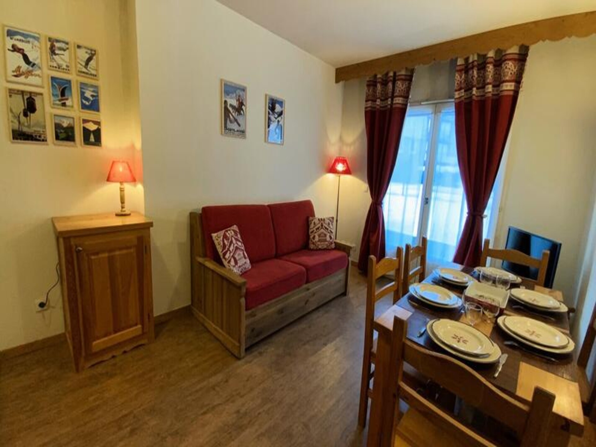 Appartement 6p vlakbij gondel Saint-Gervais met zwembad - foto 9