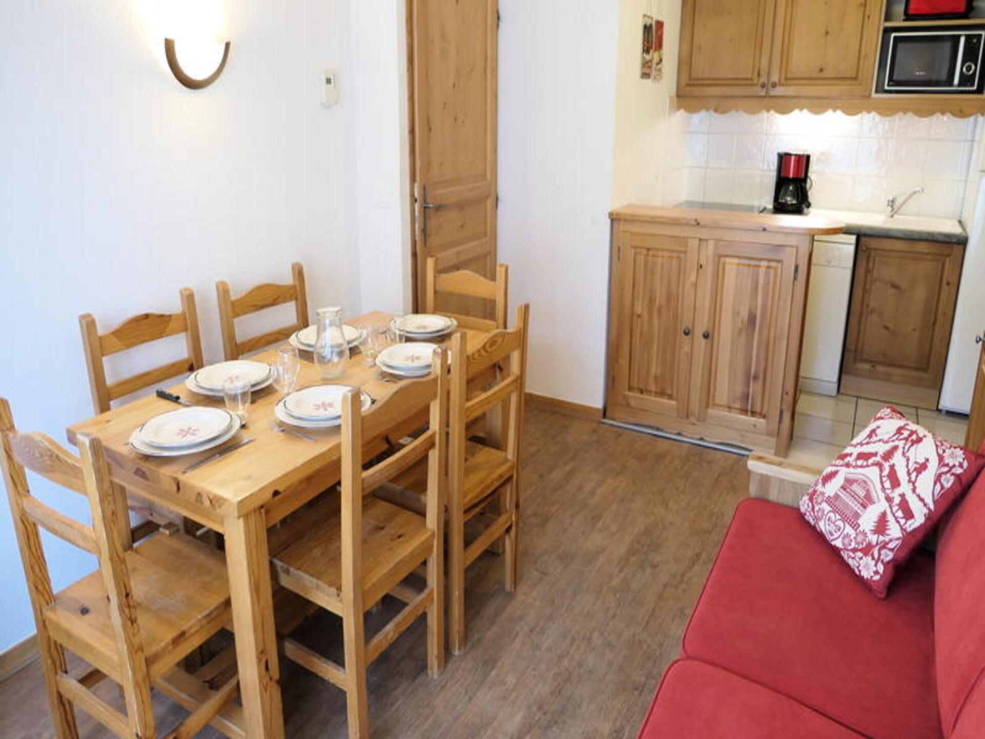 Appartement 6p vlakbij gondel Saint-Gervais met zwembad - foto 12