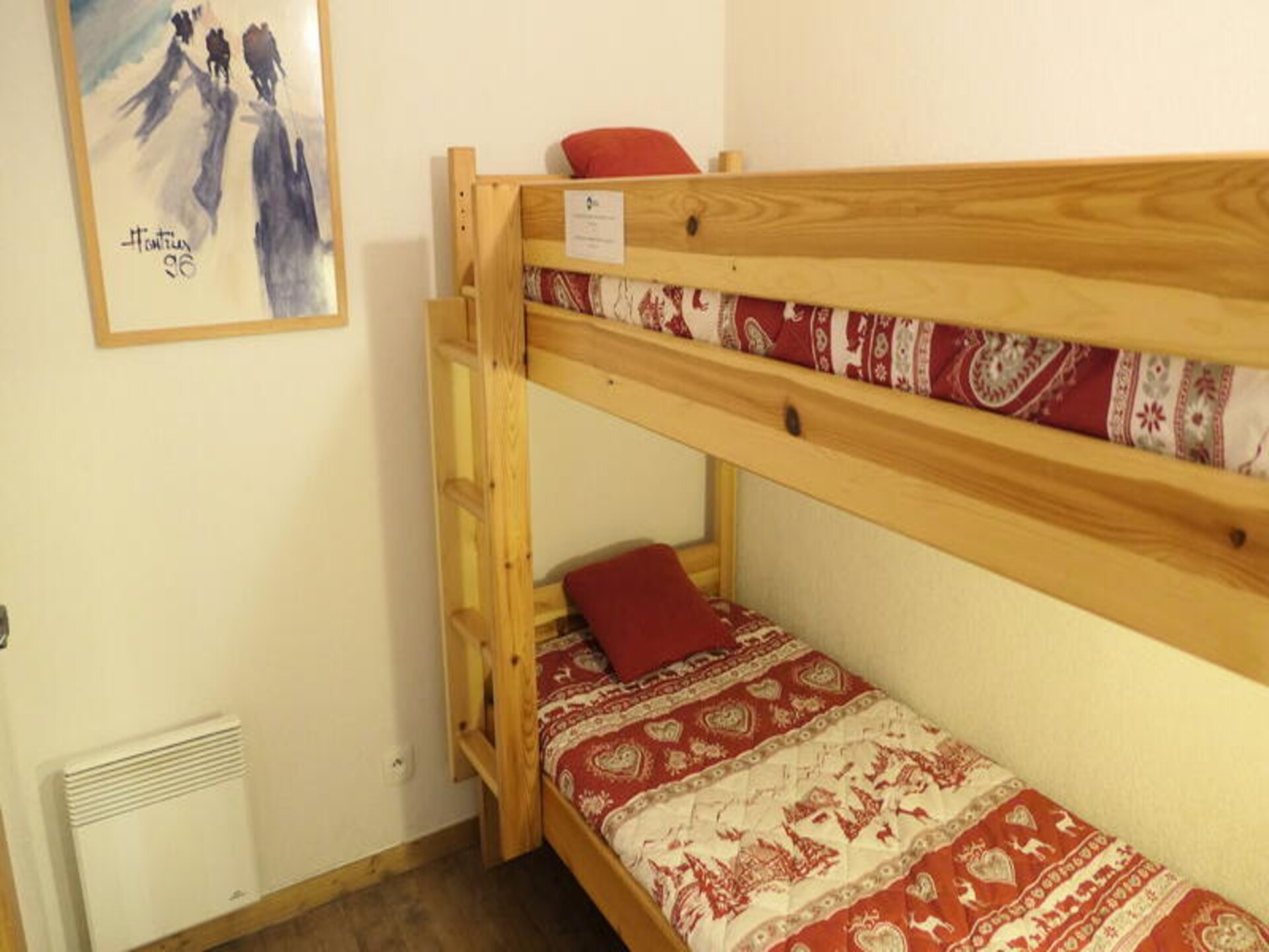 Appartement 6p vlakbij gondel Saint-Gervais met zwembad - foto 15