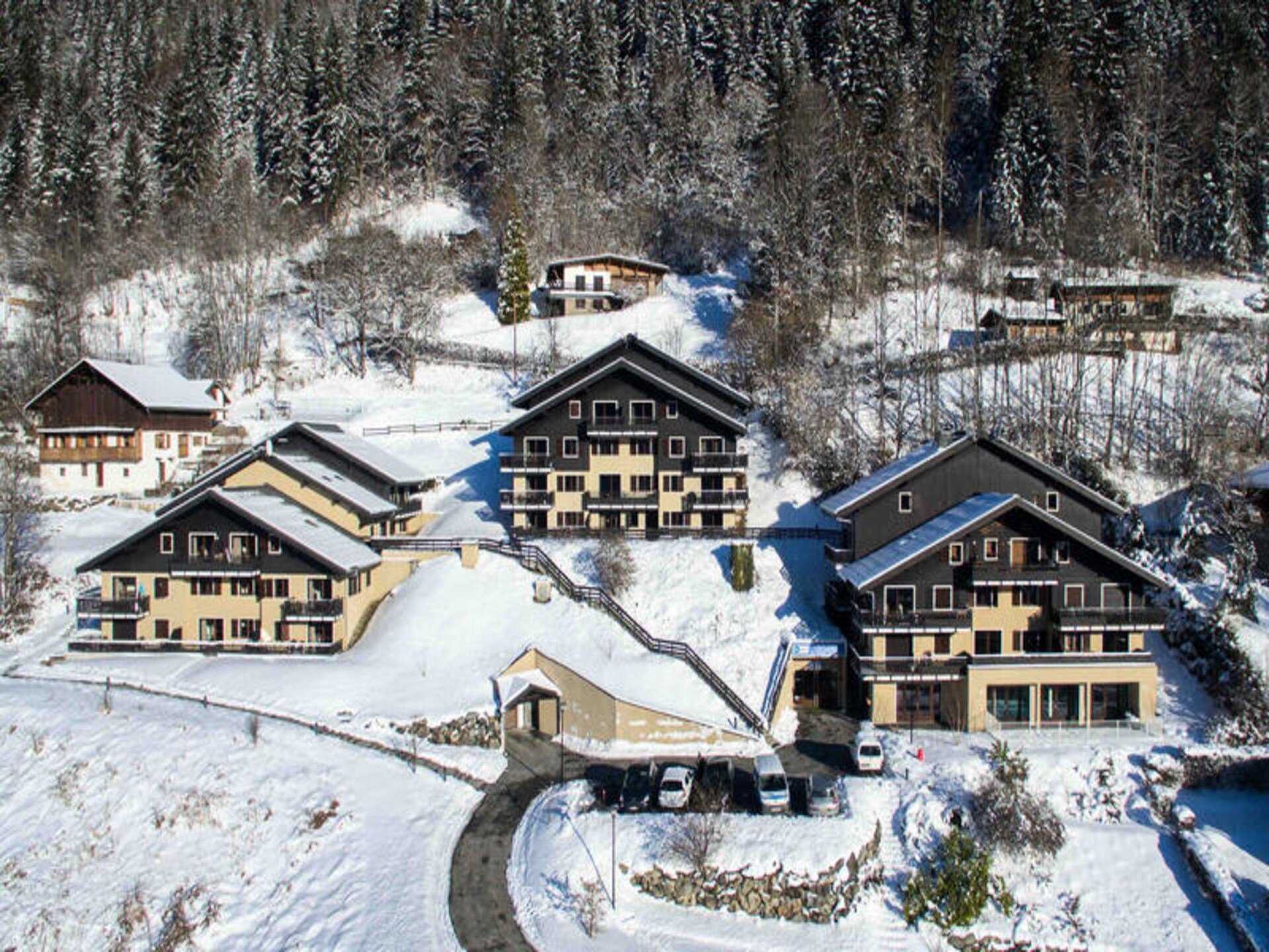Knus appartement voor 4 met zwembad, dichtbij de piste in Saint-Gervais - foto 2