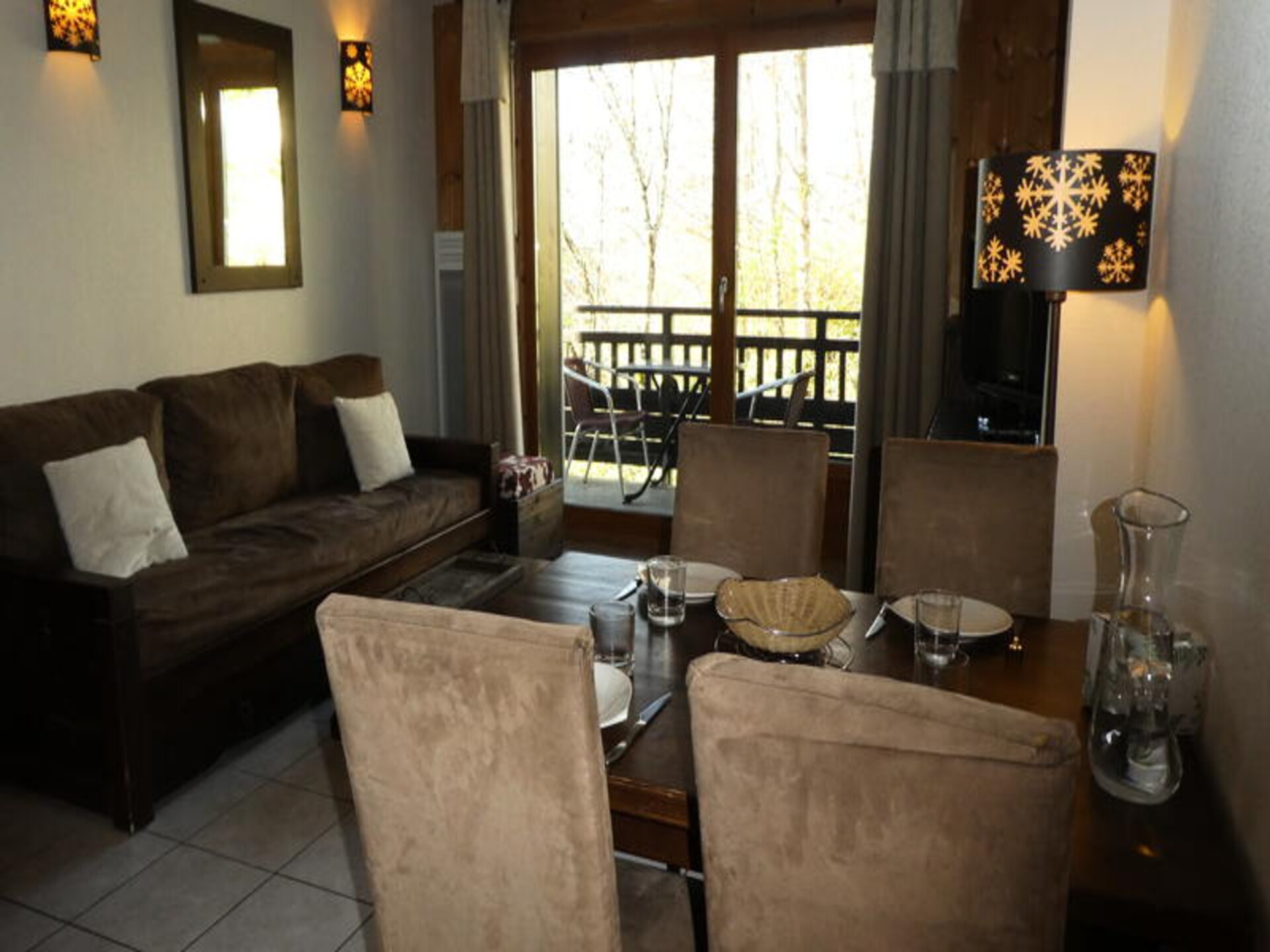 Knus appartement voor 4 met zwembad, dichtbij de piste in Saint-Gervais - foto 8