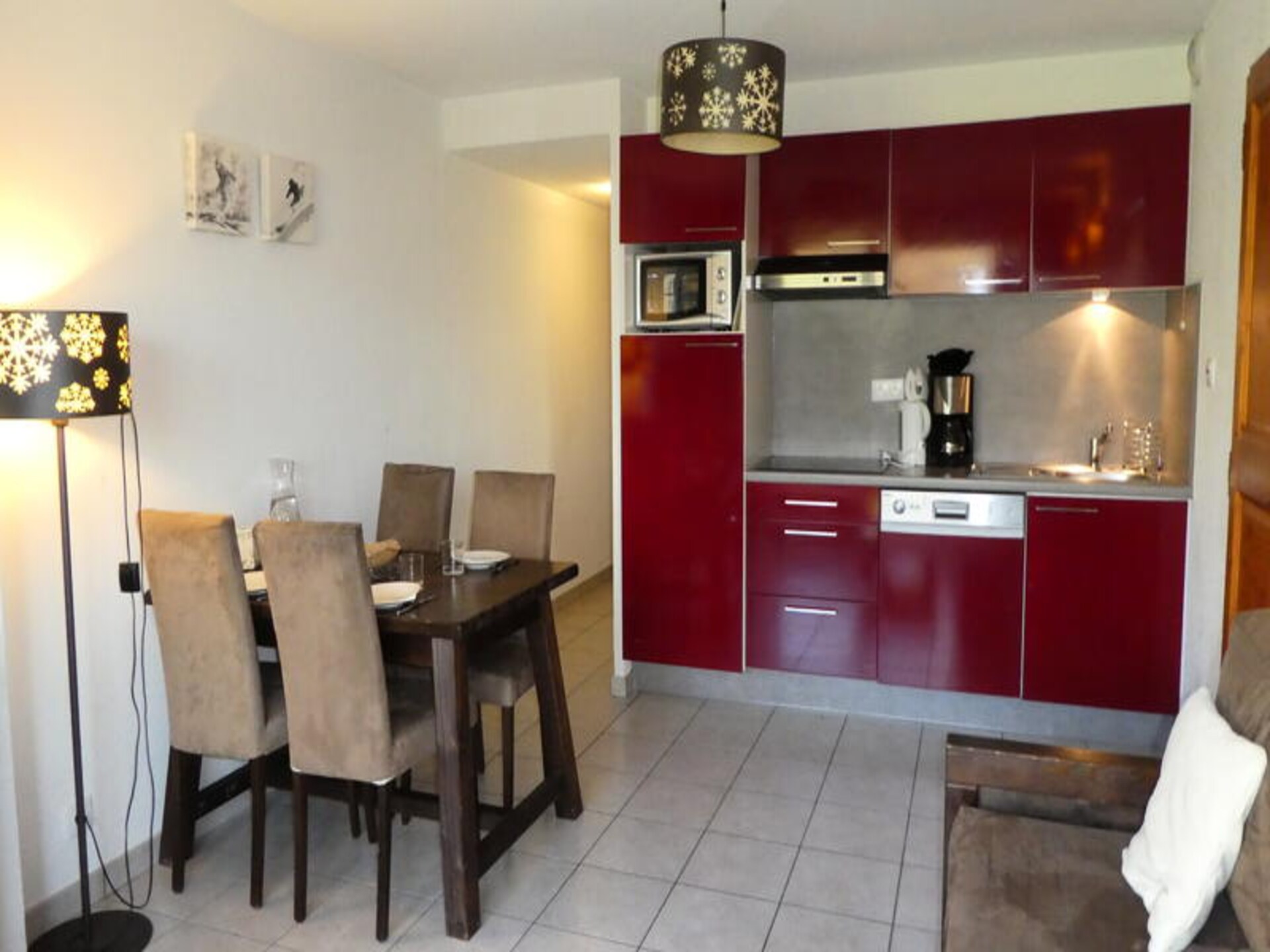 Knus appartement voor 4 met zwembad, dichtbij de piste in Saint-Gervais - foto 10