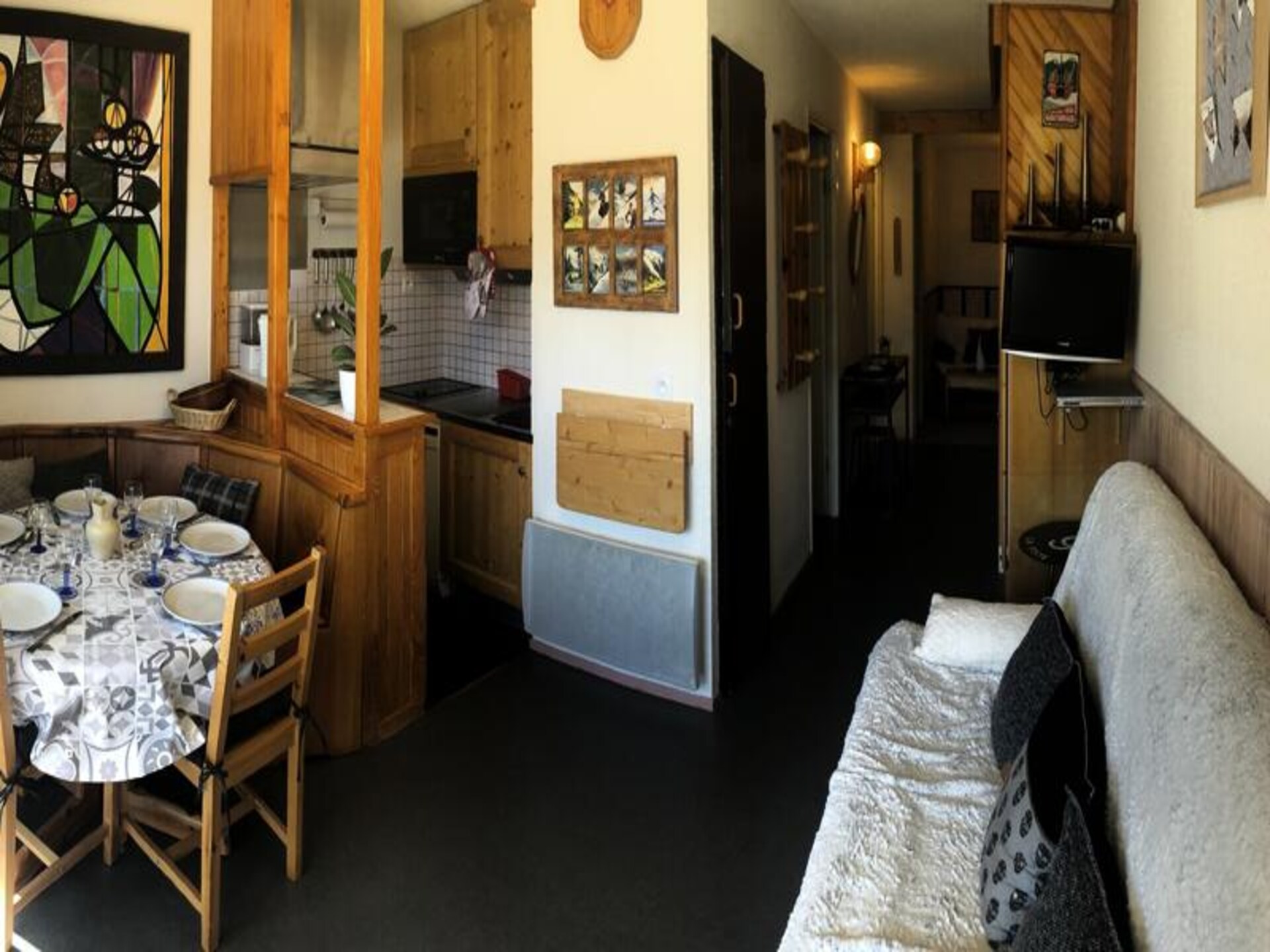 Knus appartement op de berg met vrij uitzicht op de Mont-Blanc - foto 10