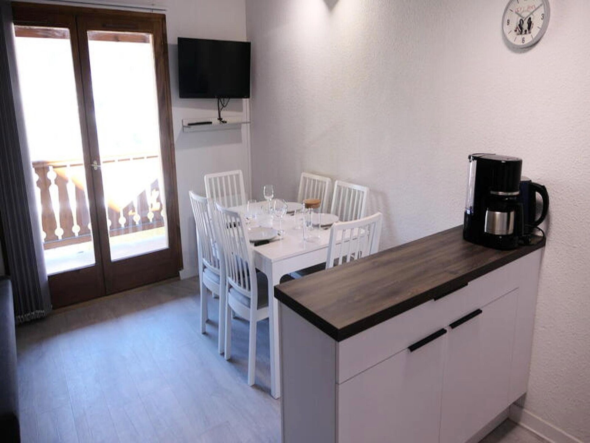 Knus mezzanine-appartement nabij St. Gervais met uitzicht op de Mont Blanc - foto 24