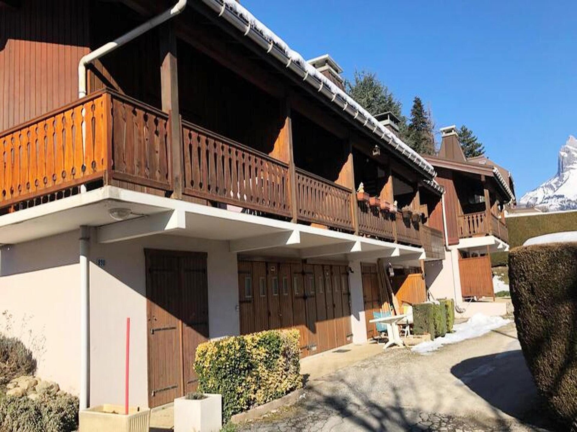 Knus mezzanine-appartement nabij St. Gervais met uitzicht op de Mont Blanc - foto 25