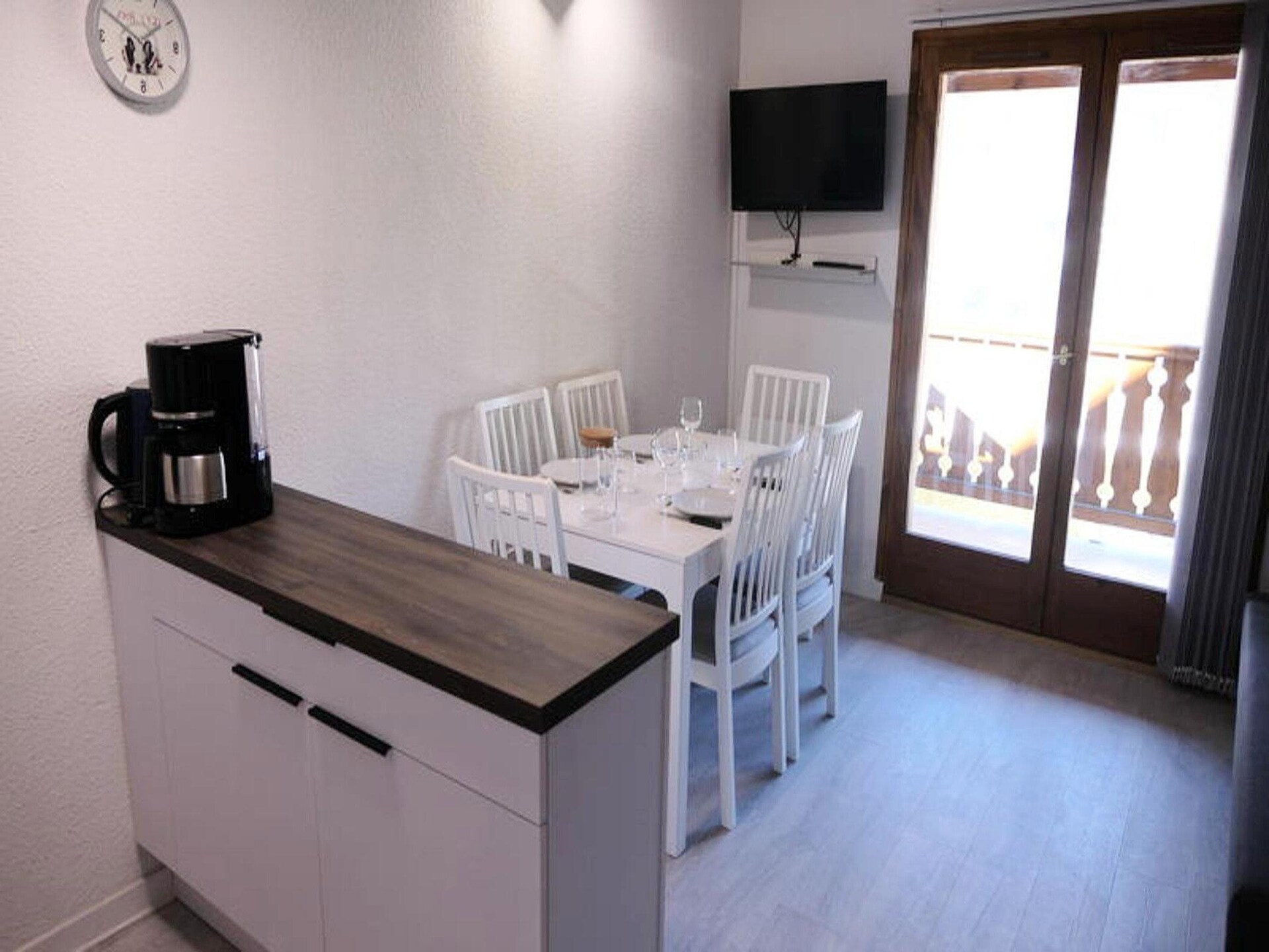 Knus mezzanine-appartement nabij St. Gervais met uitzicht op de Mont Blanc - foto 15
