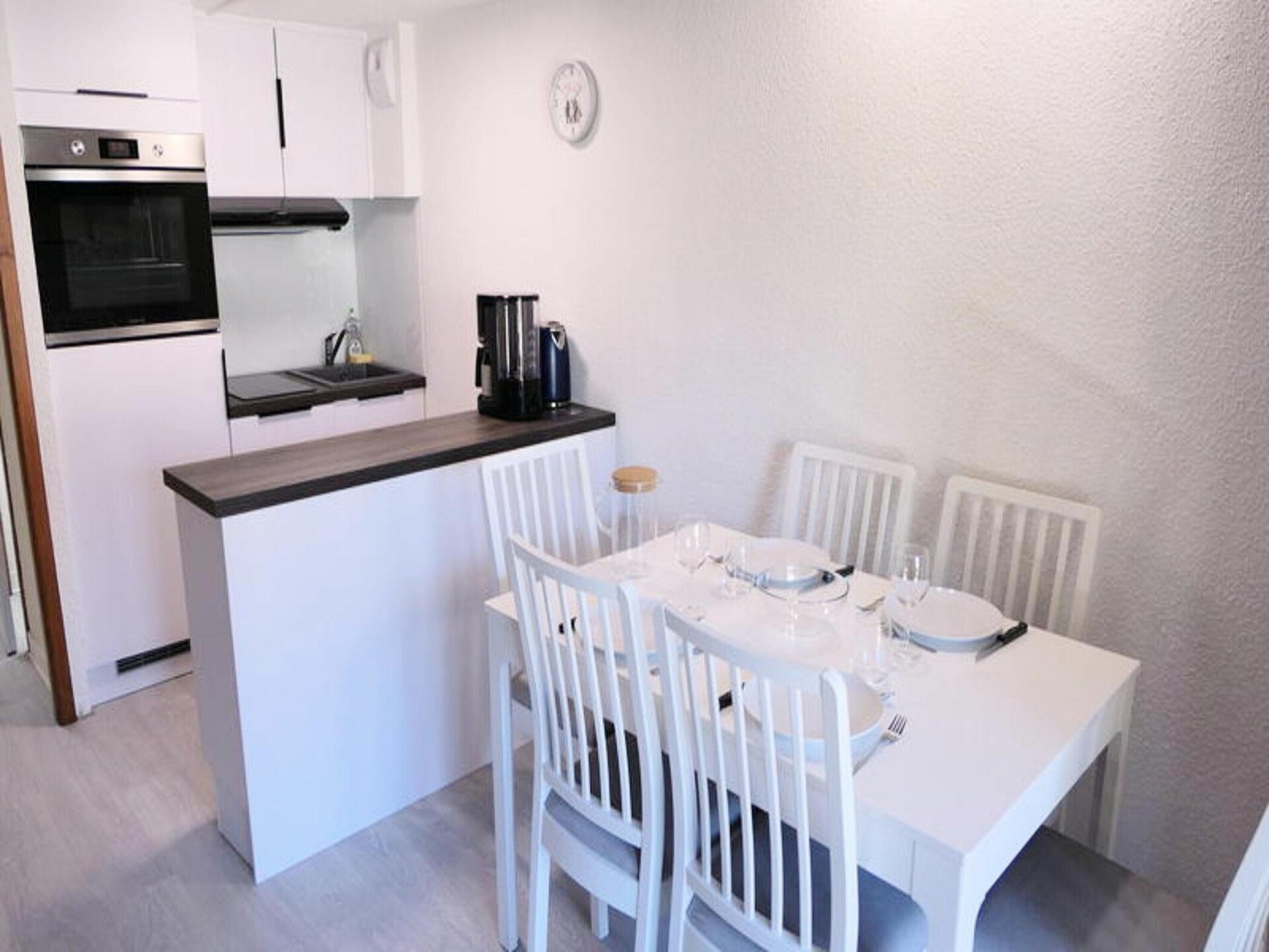 Knus mezzanine-appartement nabij St. Gervais met uitzicht op de Mont Blanc - foto 12
