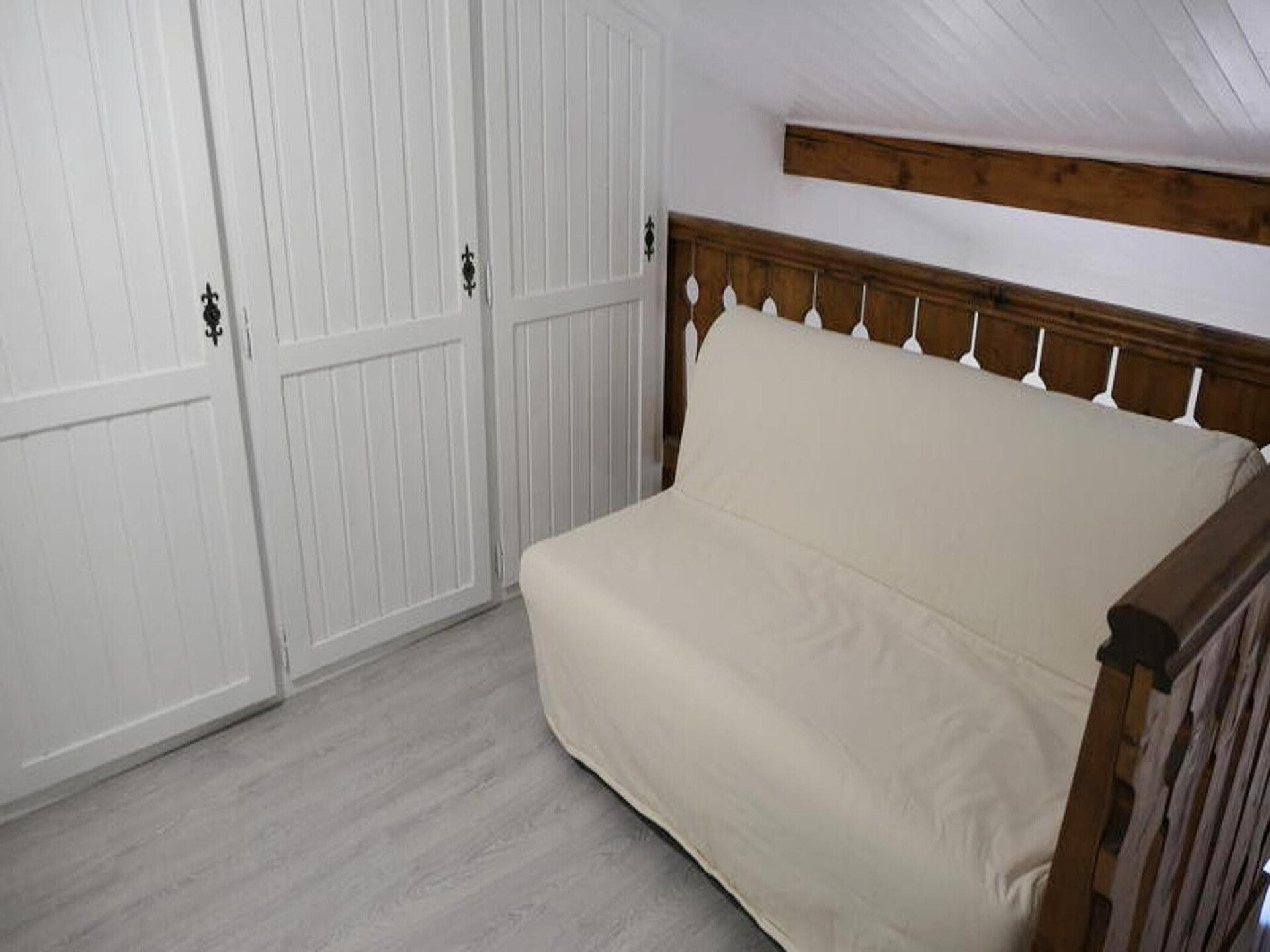 Knus mezzanine-appartement nabij St. Gervais met uitzicht op de Mont Blanc - foto 17