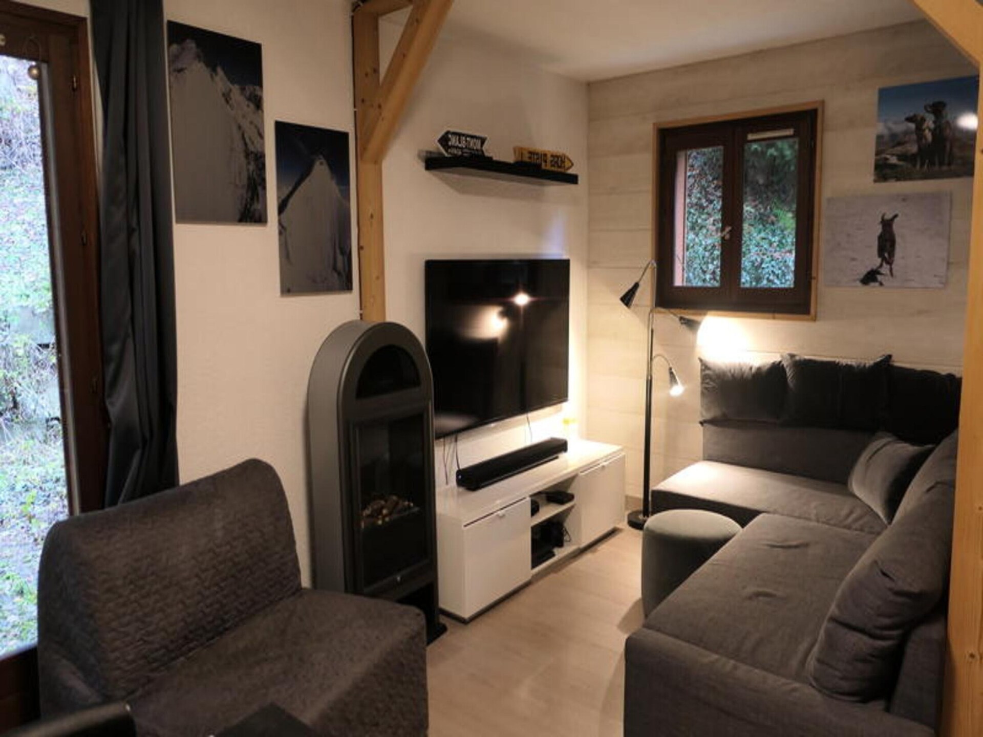 Ruim appartement met privétuin en bergzicht in Saint-Gervais - foto 8