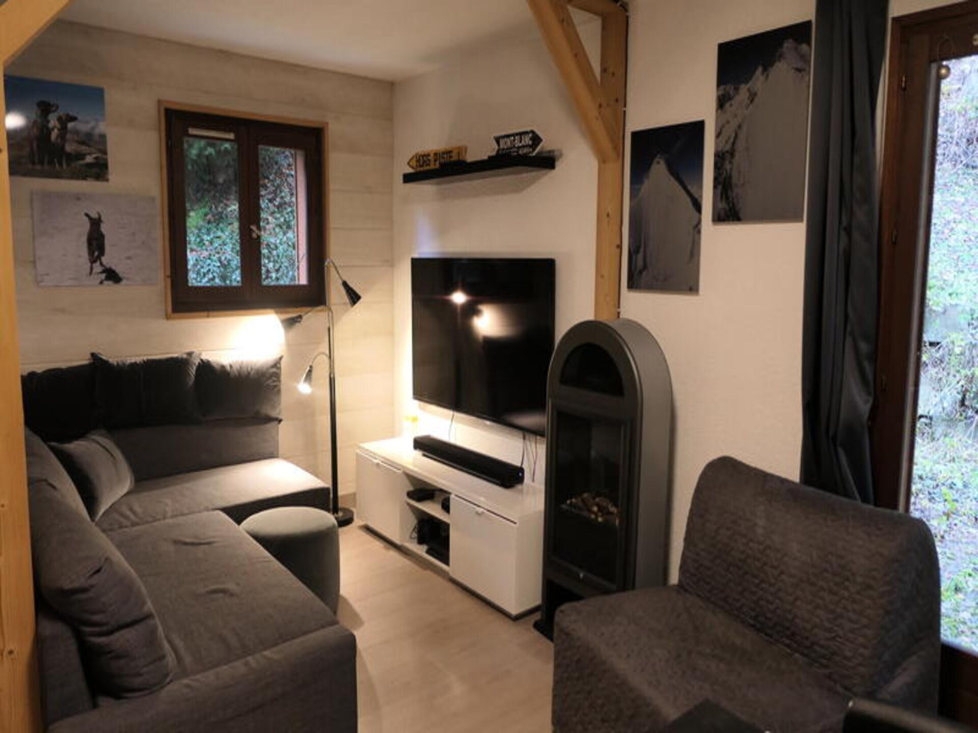 Ruim appartement met privétuin en bergzicht in Saint-Gervais - foto 9