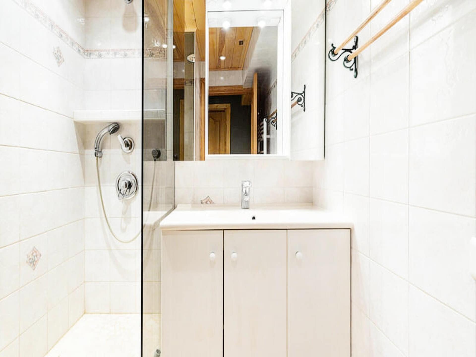 Ruim duplex appartement met bergzicht en tuin in Le Monêtier-les-Bains - foto 16