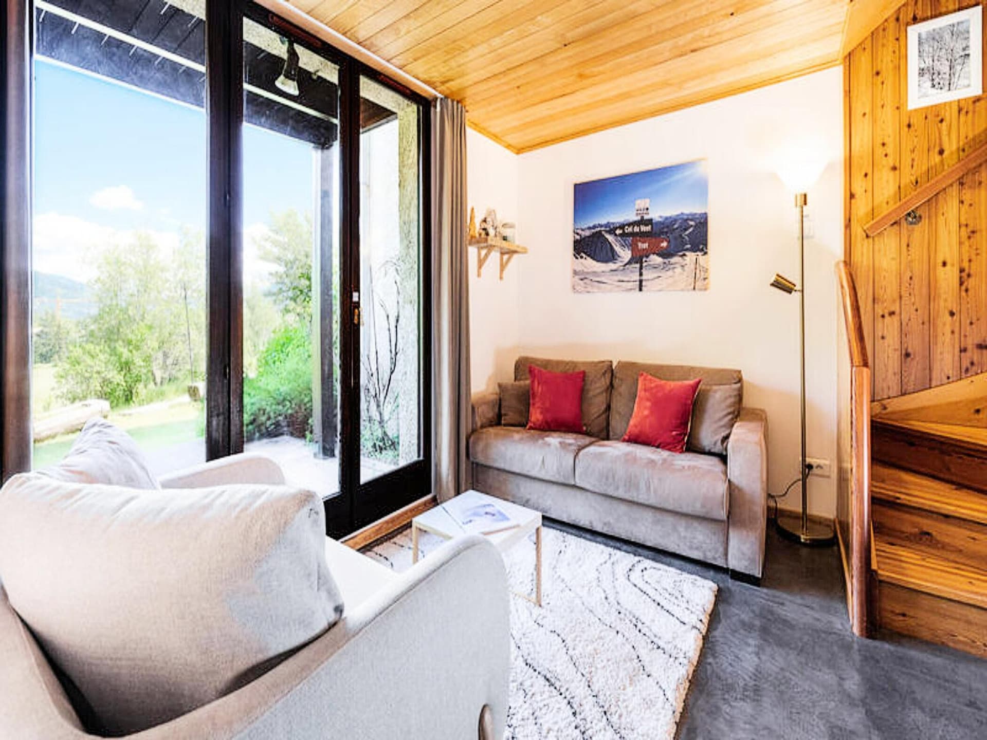 Ruim duplex appartement met bergzicht en tuin in Le Monêtier-les-Bains - foto 19