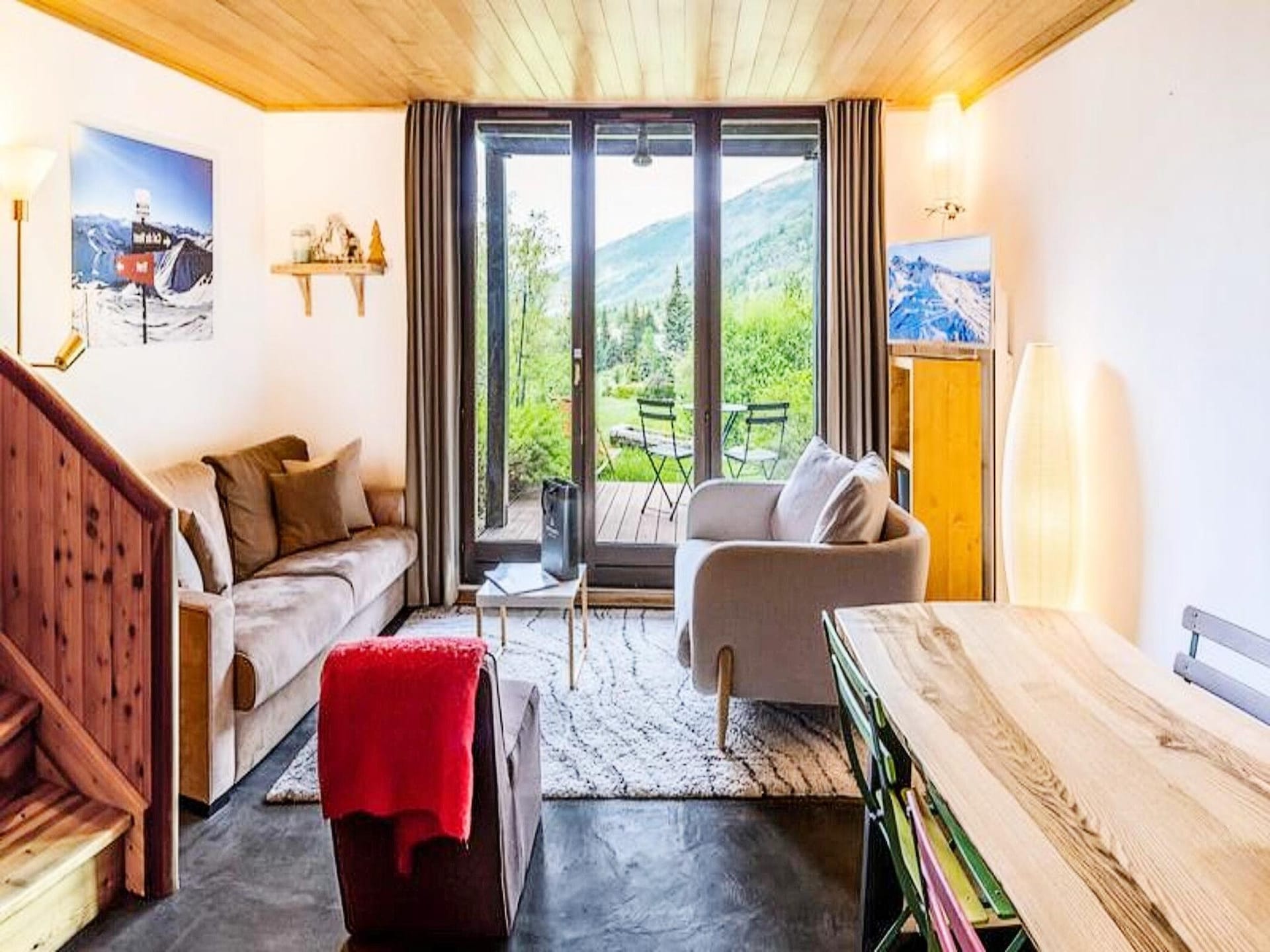 Ruim duplex appartement met bergzicht en tuin in Le Monêtier-les-Bains - foto 20