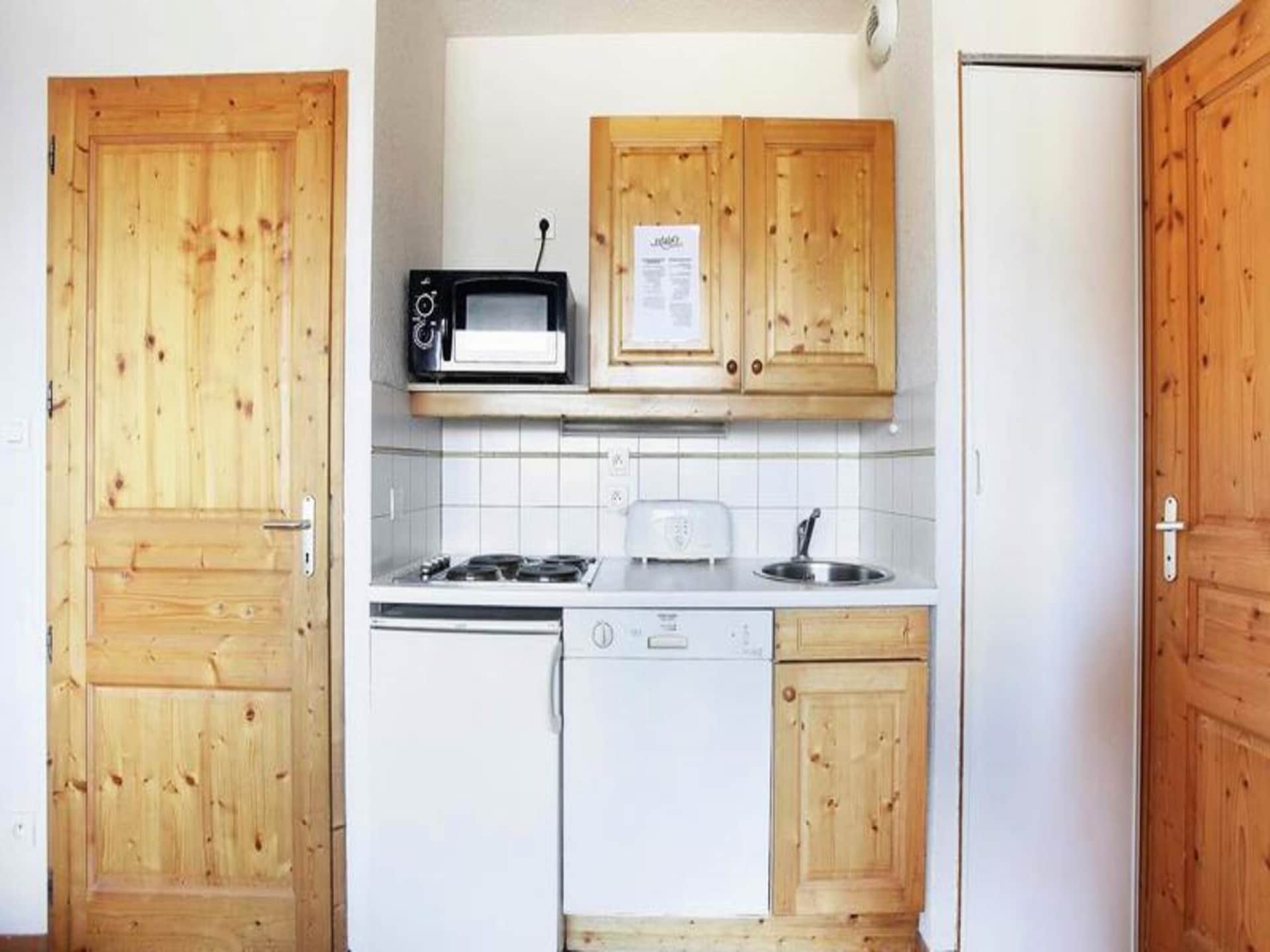 Knusse studio voor 4 in Morillon, vlakbij het centrum en de pistes - foto 8