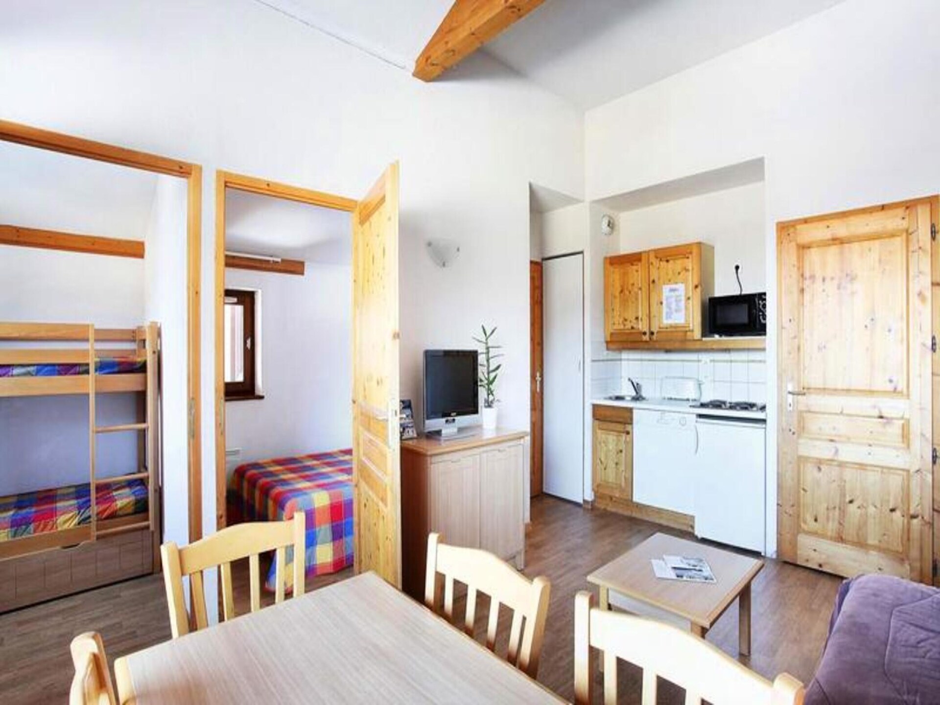 Knus appartement voor 6 personen in Morillon, op 100m van het centrum - foto 9