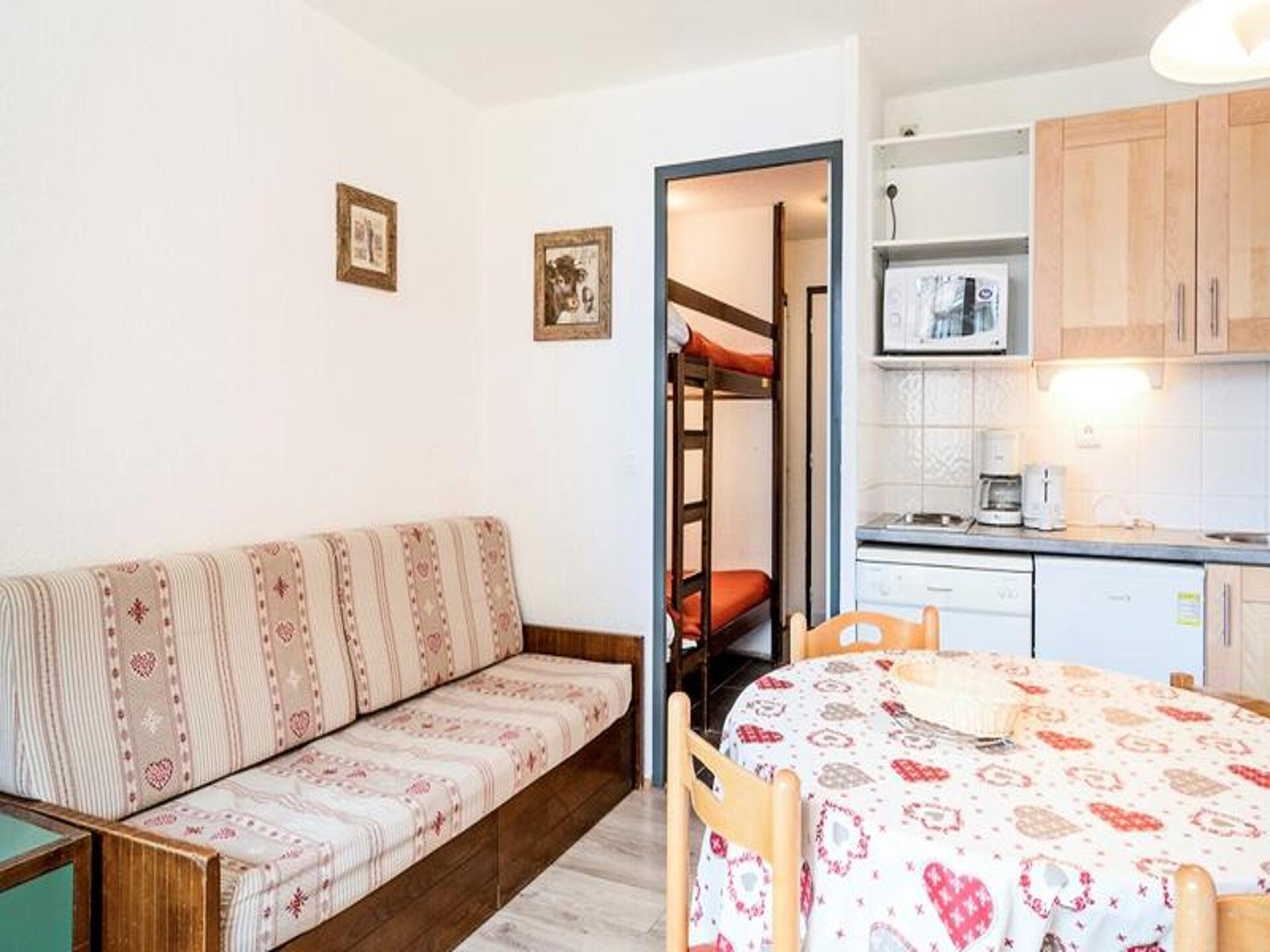 Knus appartement in Avoriaz, direct aan de piste - foto 13