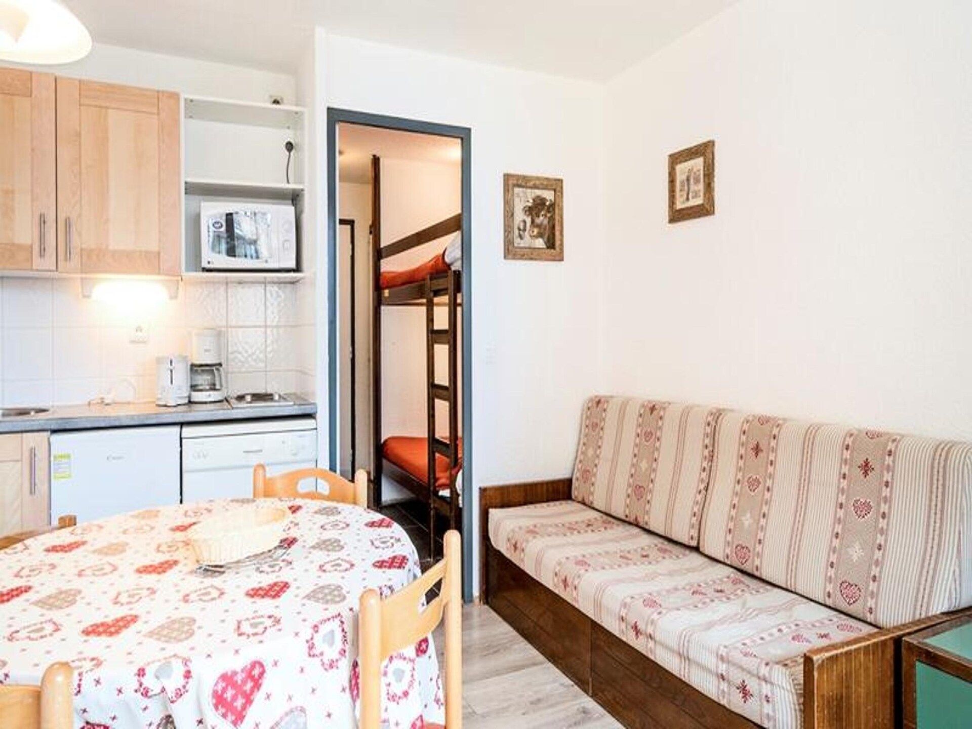 Knus appartement in Avoriaz, direct aan de piste - foto 14