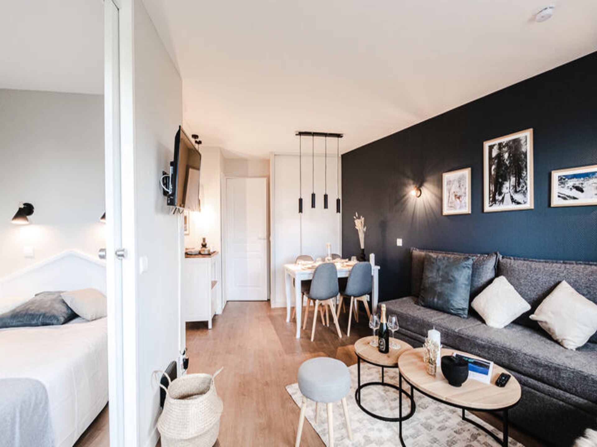 Knus appartement 5p in Avoriaz, direct aan de piste en vlakbij centrum - foto 12