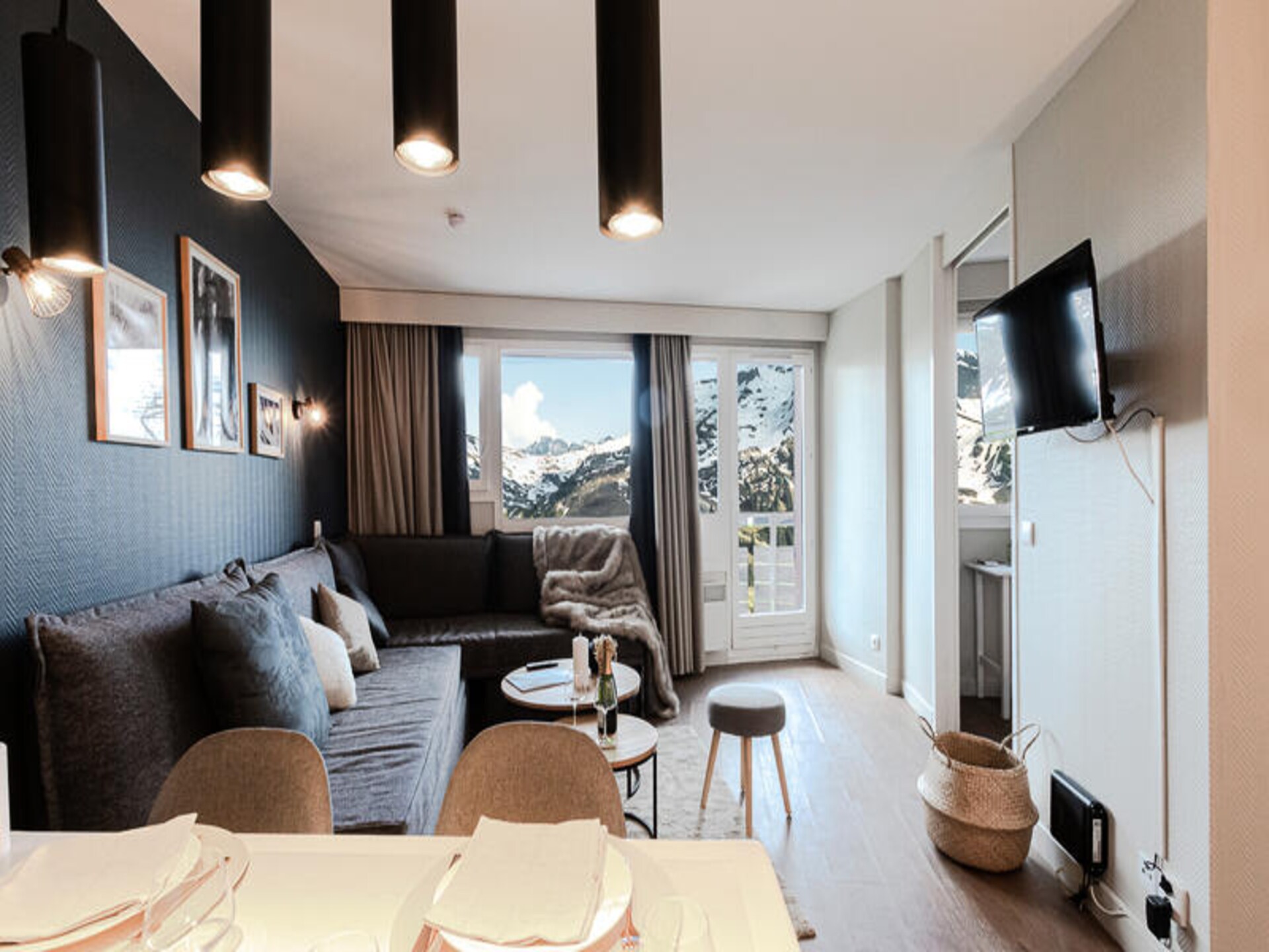 Knus appartement 5p in Avoriaz, direct aan de piste en vlakbij centrum - foto 13