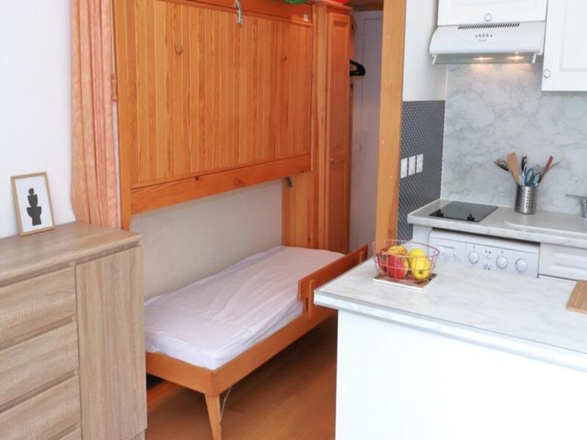Compact studio-appartement op 350m van centrum Barèges, vlakbij skibus - foto 9