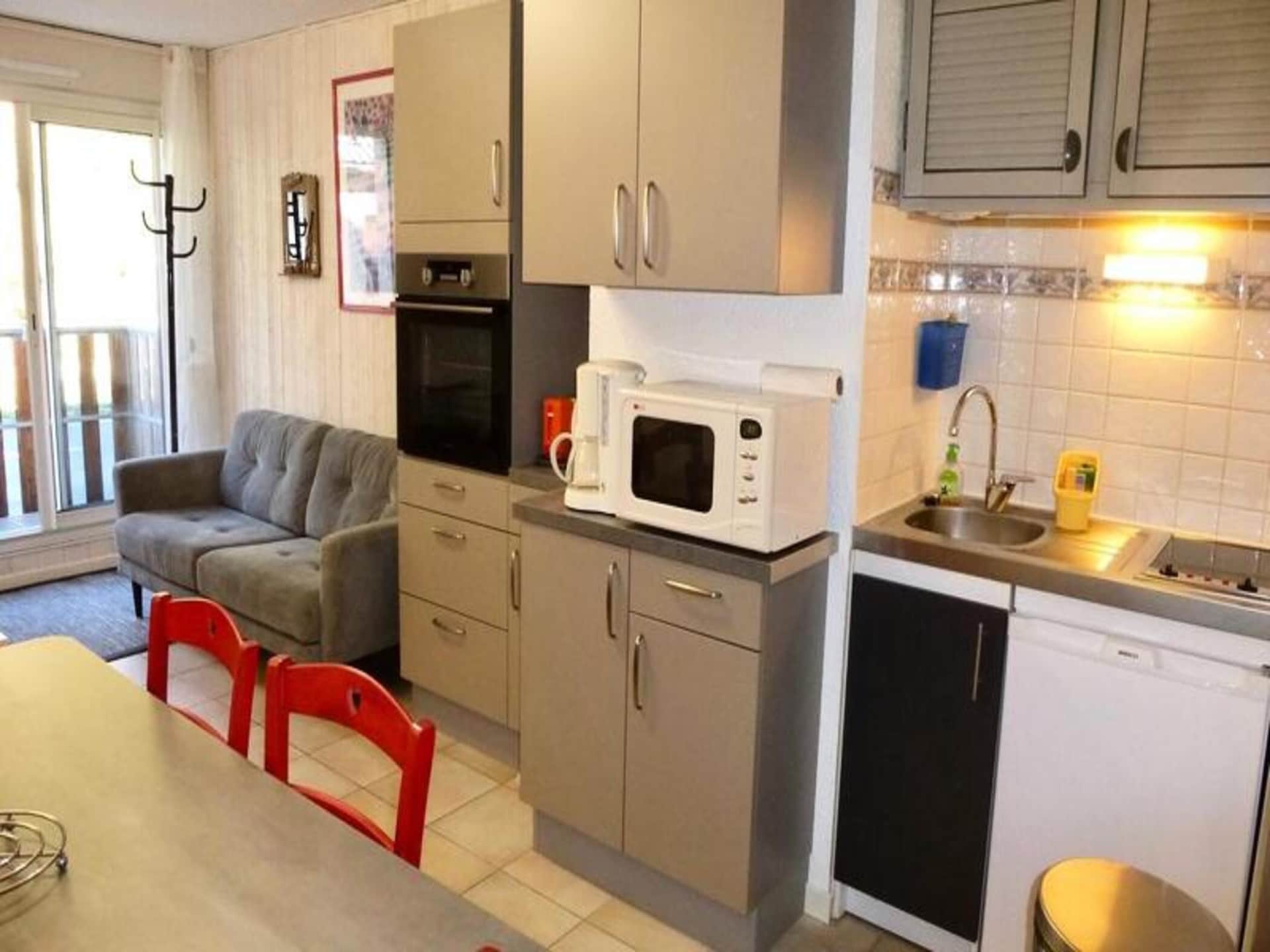 Duplex voor 6 personen in Barèges, vlakbij de skibus - foto 6