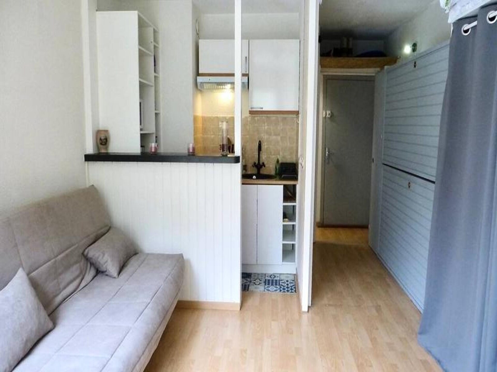 Knusse studio voor 4 op de bergflank in Barèges met uitzicht - foto 7