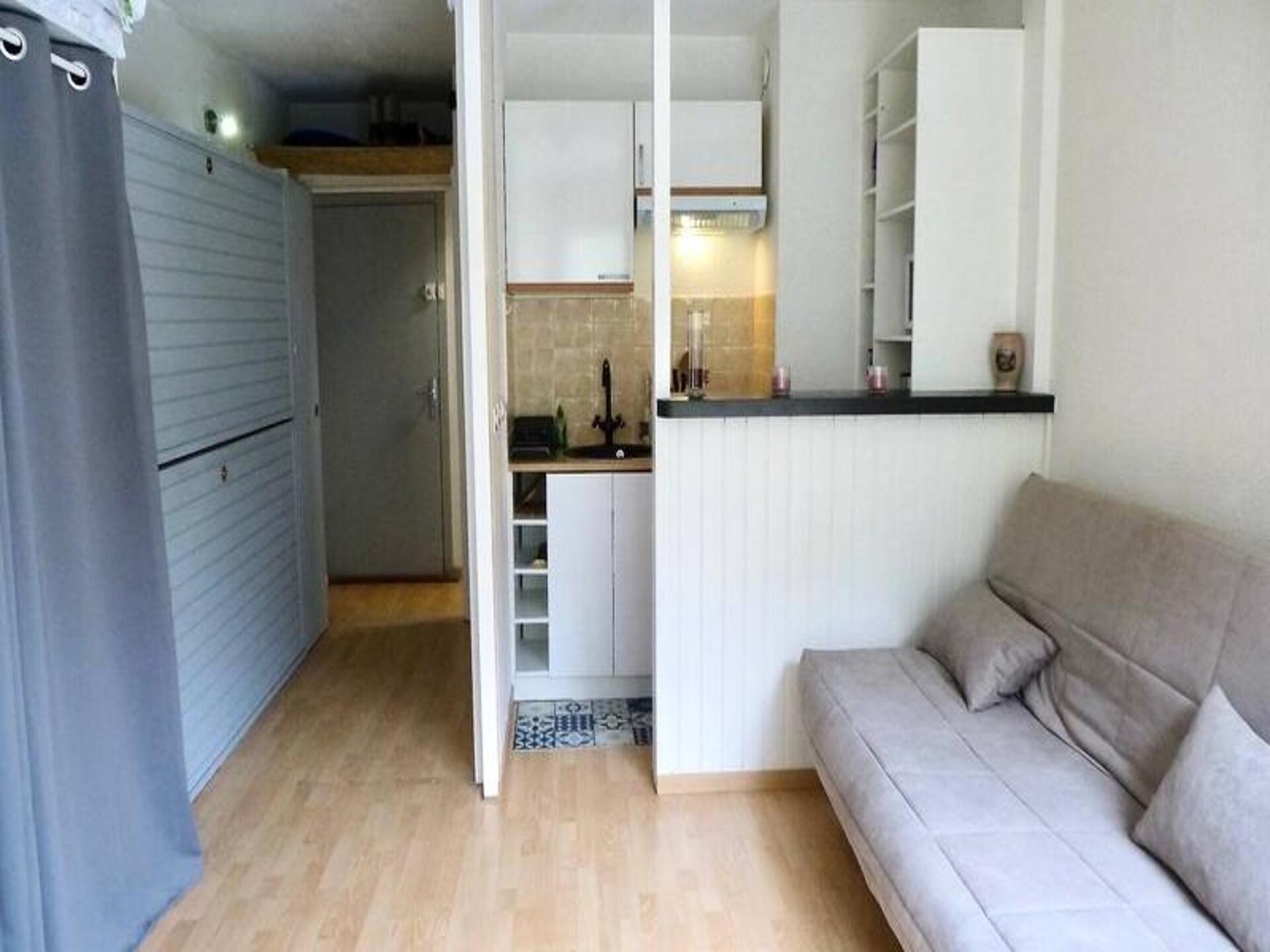 Knusse studio voor 4 op de bergflank in Barèges met uitzicht - foto 8