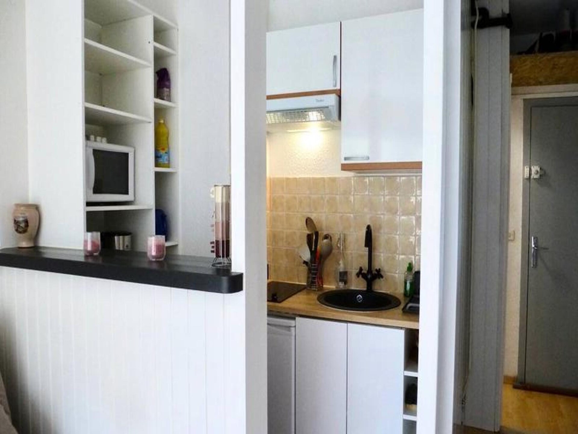Knusse studio voor 4 op de bergflank in Barèges met uitzicht - foto 9