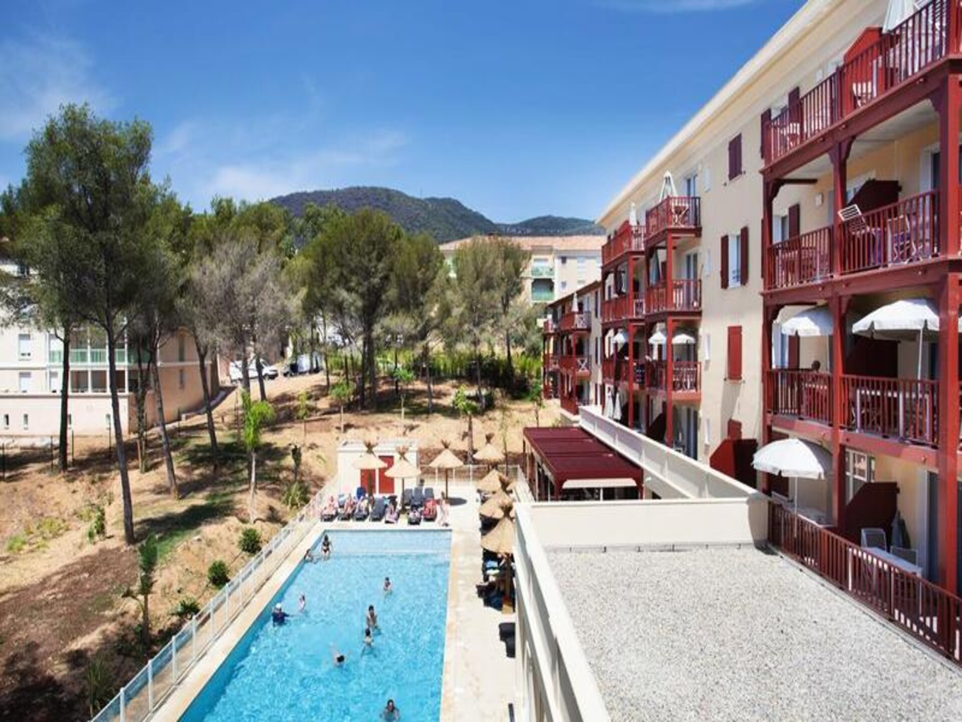 Knus appartement voor 4 in bosrijke residentie, 10 min van strand Cavalaire - foto 11