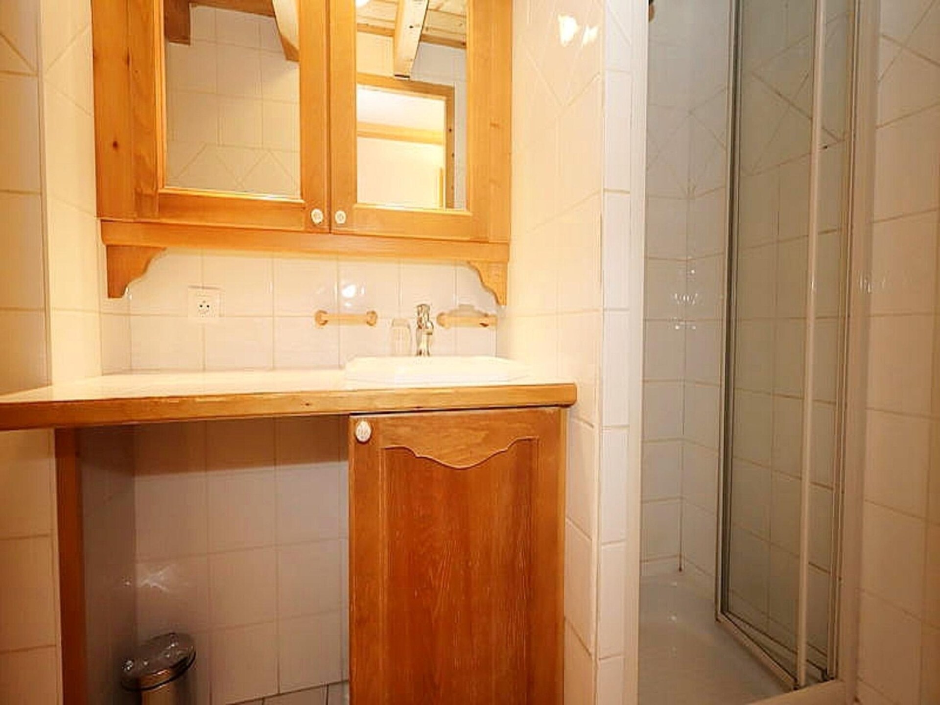 Ruim appartement 6p nabij piste Les Houches met zwembad en bergzicht - foto 21