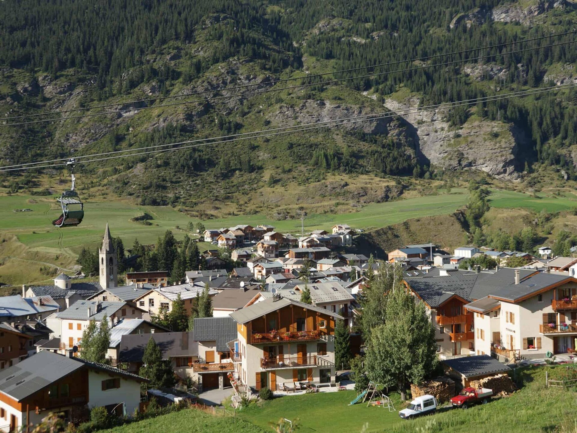 Ruim appartement 6p nabij piste Les Houches met zwembad en bergzicht - foto 23