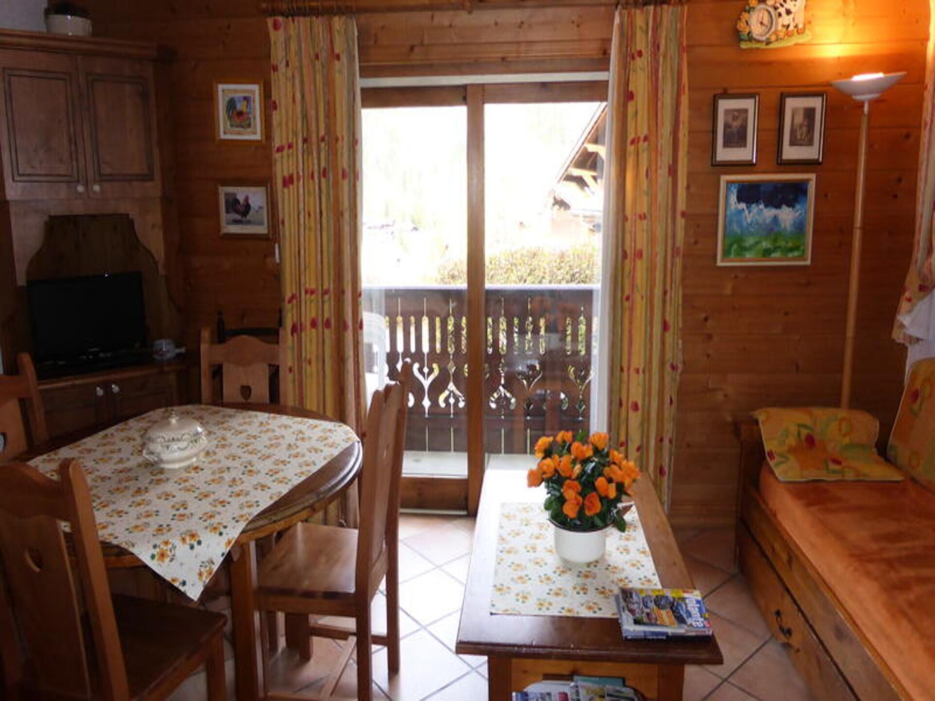 Knus appartement voor 6 met zwembad in Les Houches, dichtbij Chamonix - foto 3