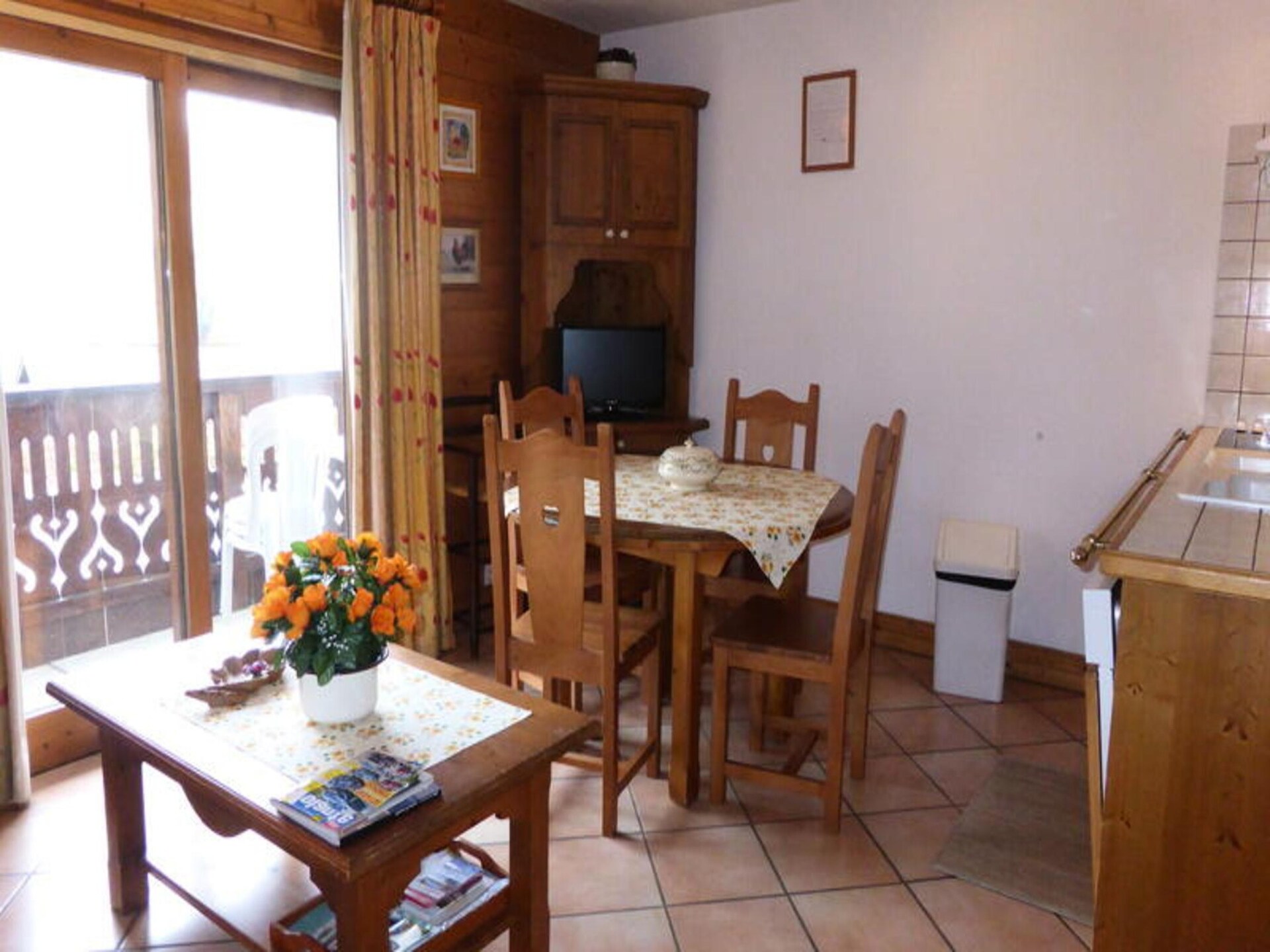 Knus appartement voor 6 met zwembad in Les Houches, dichtbij Chamonix - foto 6