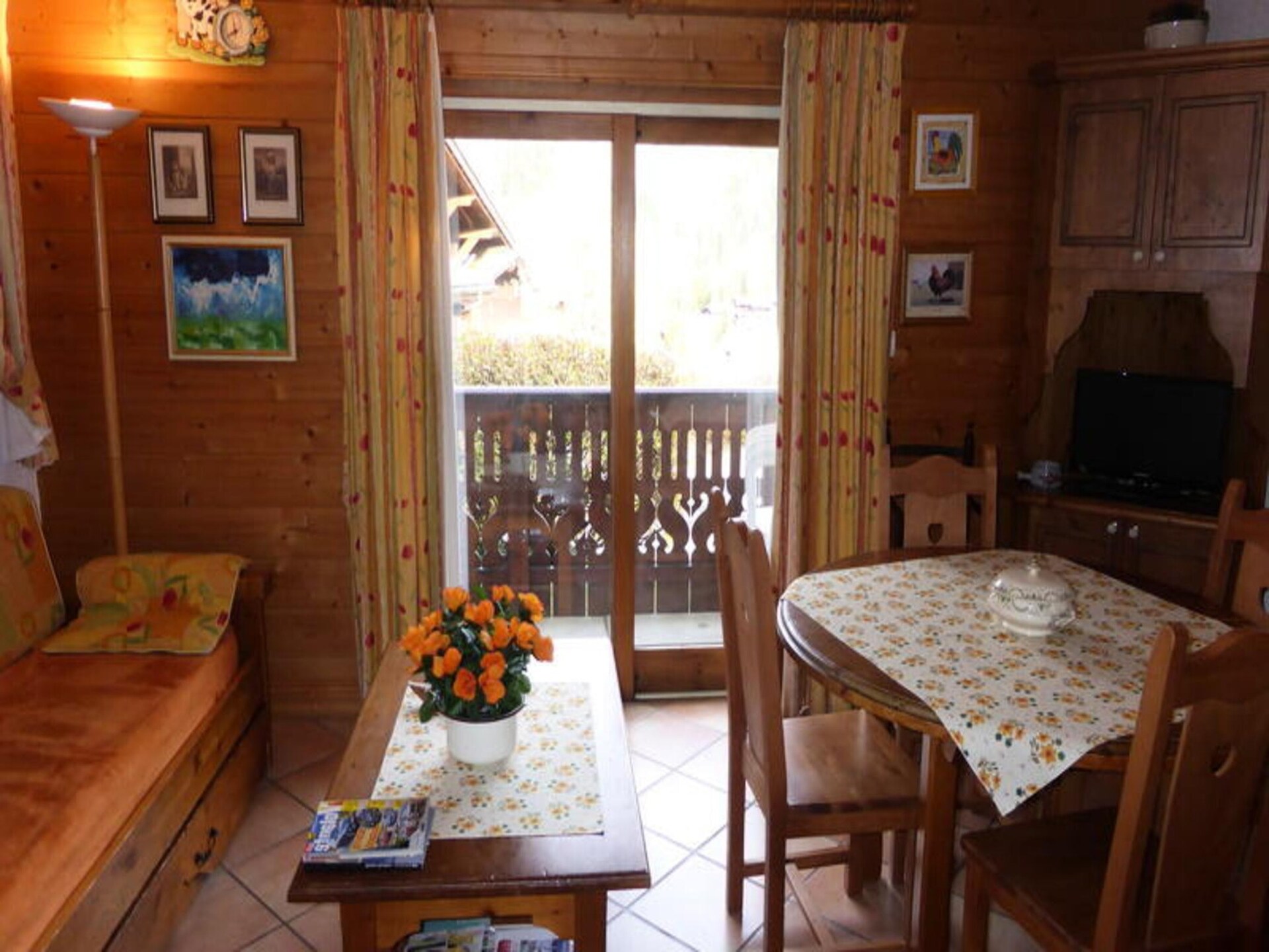 Knus appartement voor 6 met zwembad in Les Houches, dichtbij Chamonix - foto 9